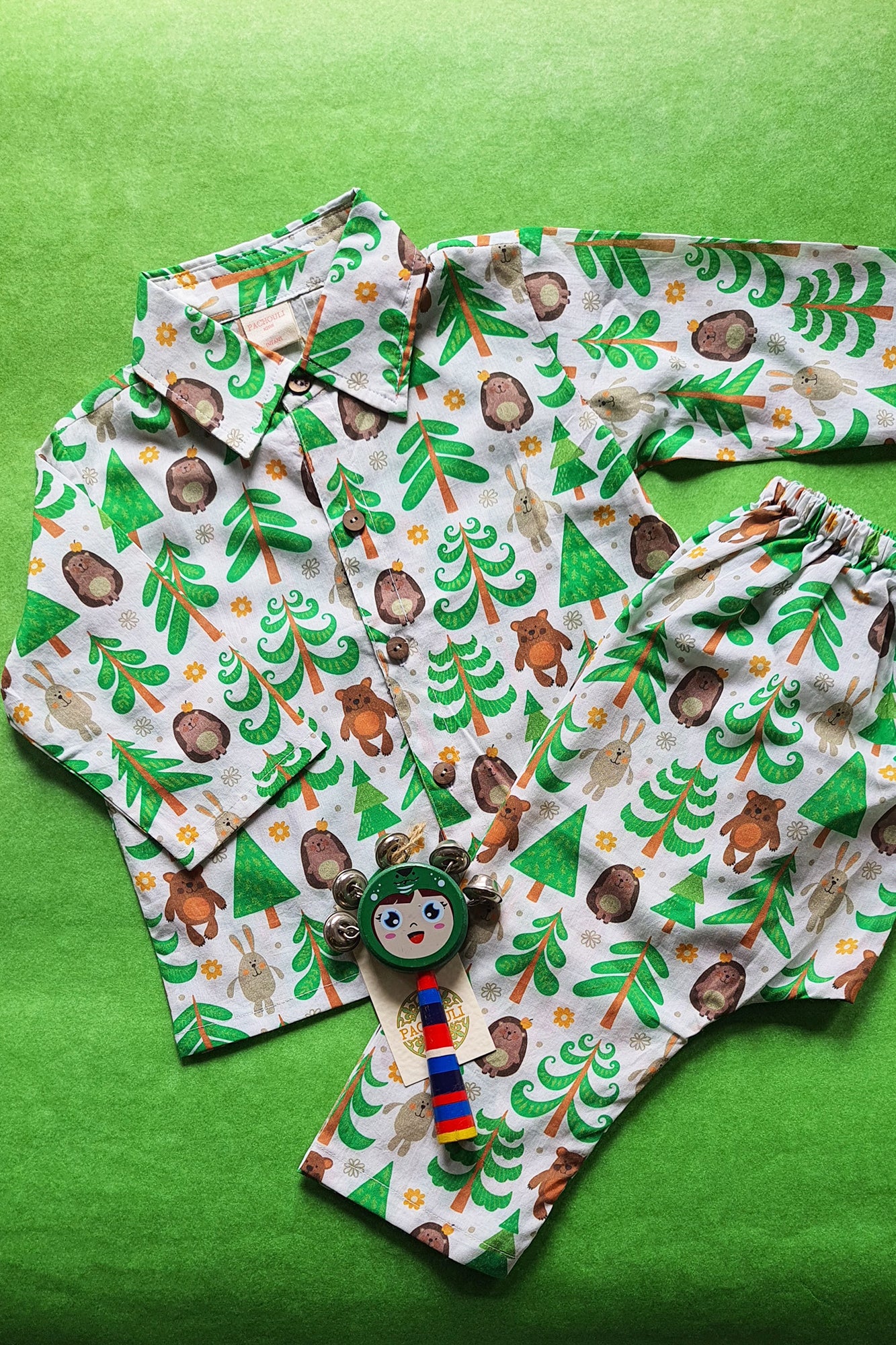 Christmas Tree Shirt & Pajama Set