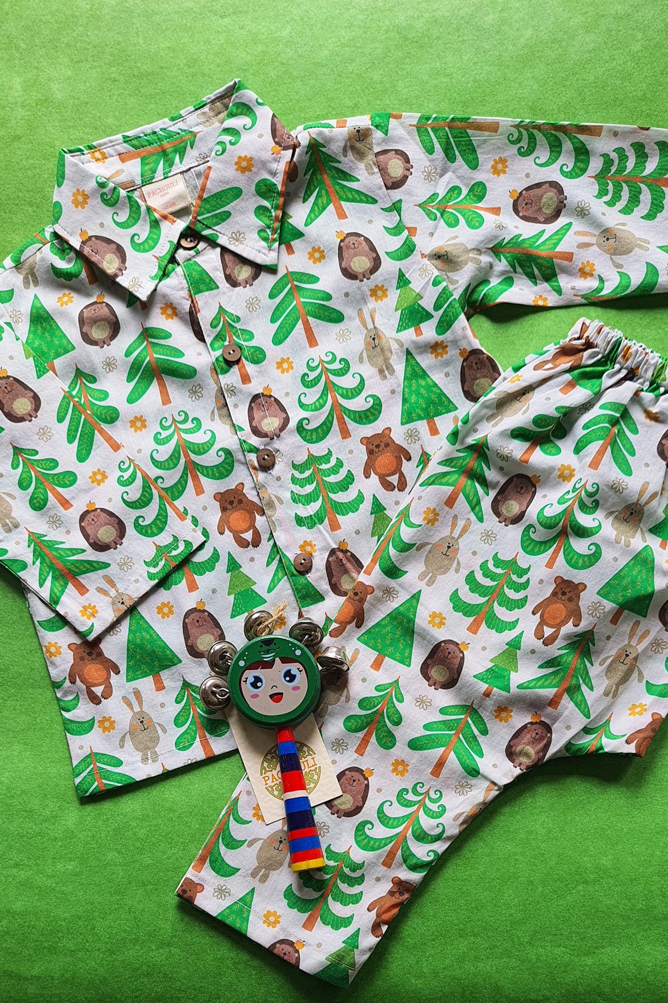 Christmas Tree Shirt & Pajama Set
