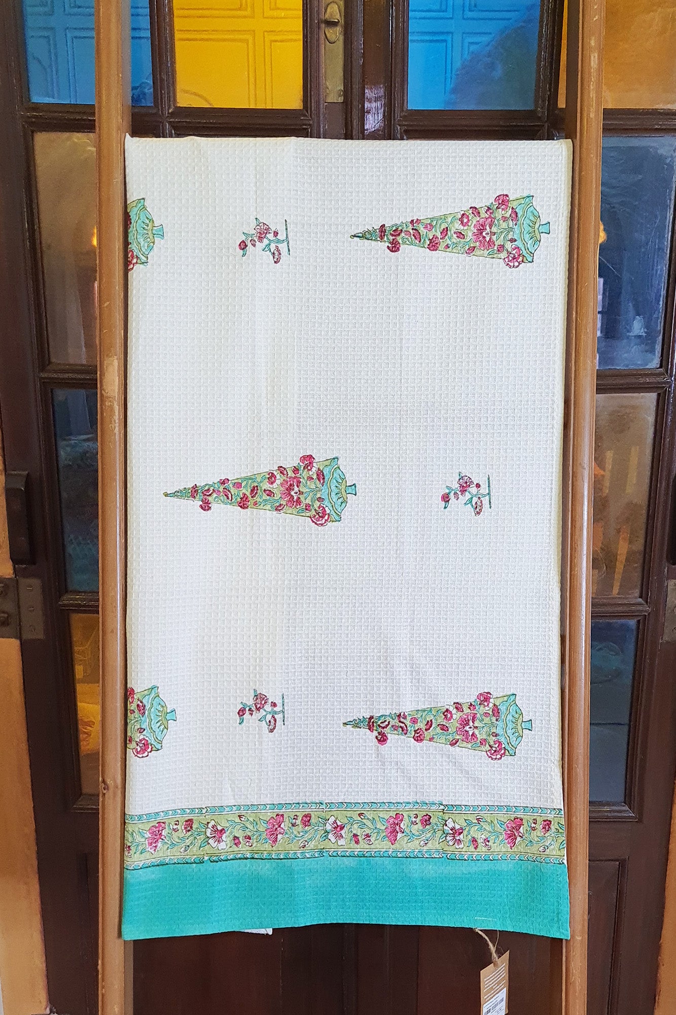 Mughal Leaf Bath Towel