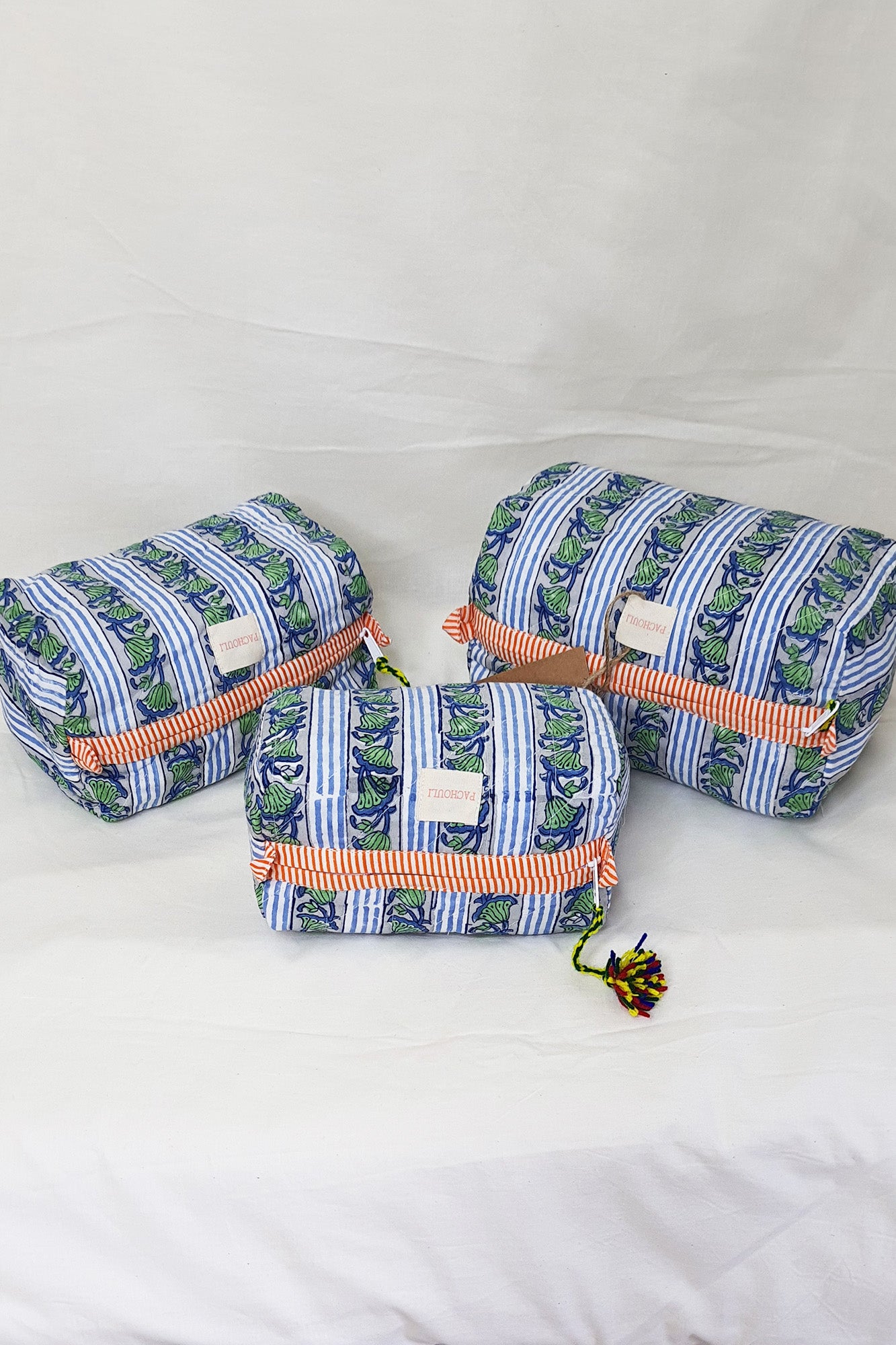 Oceanline Bloom Pouch Set of 3