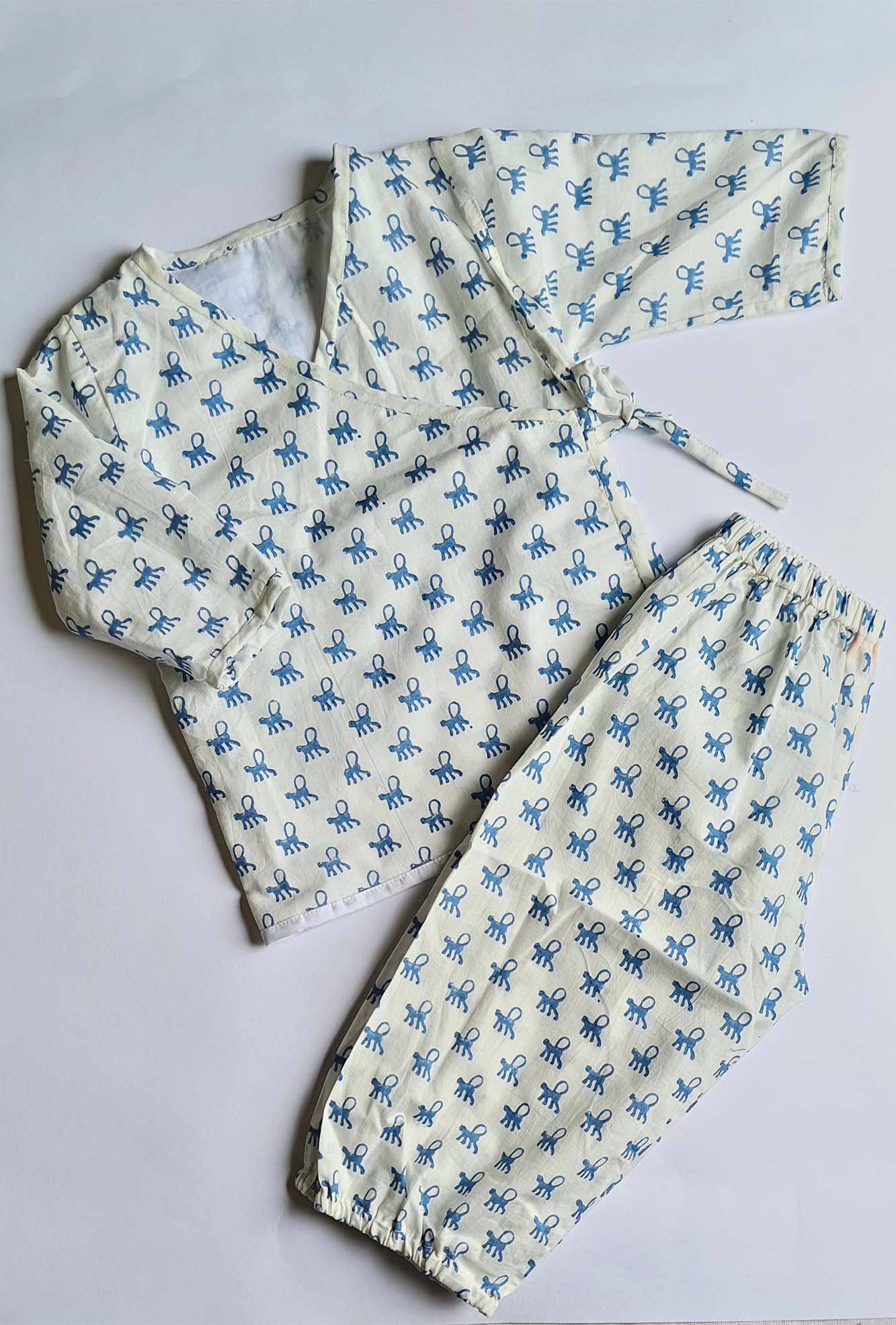 Blue Baboon Angarakha Top With Pajama