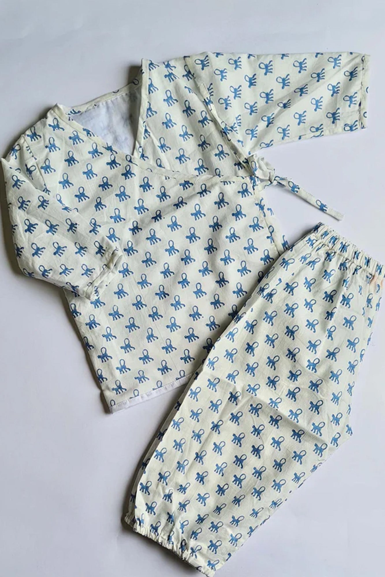 Blue Baboon Angarakha Top With Pajama