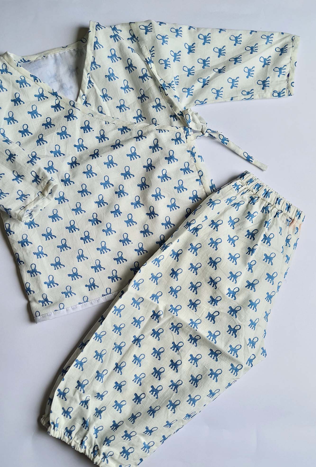 Blue Baboon Angarakha Top With Pajama