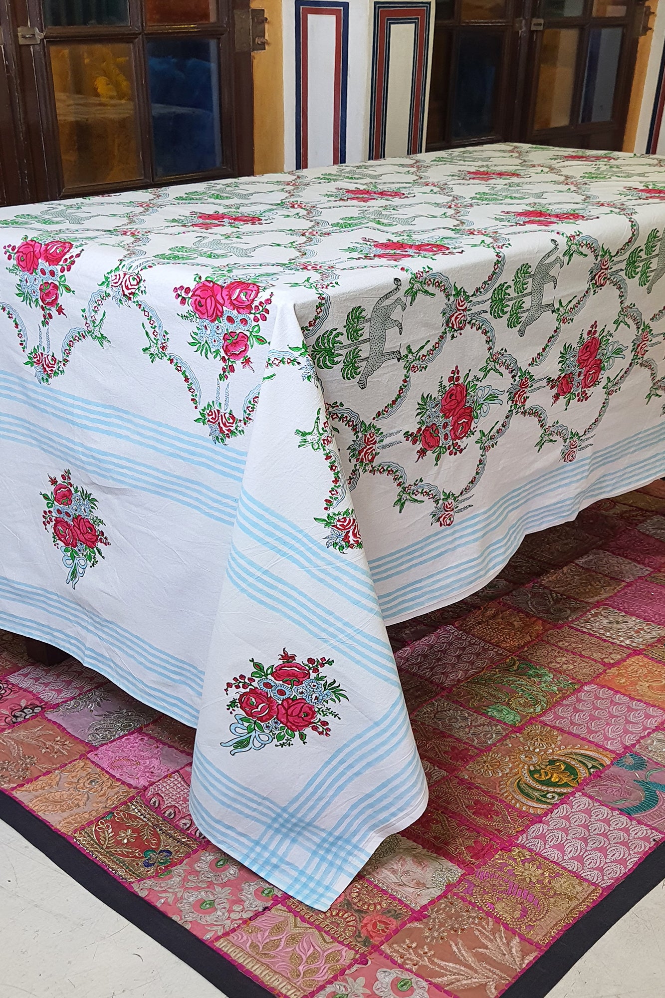 Wild Rose Table Cover