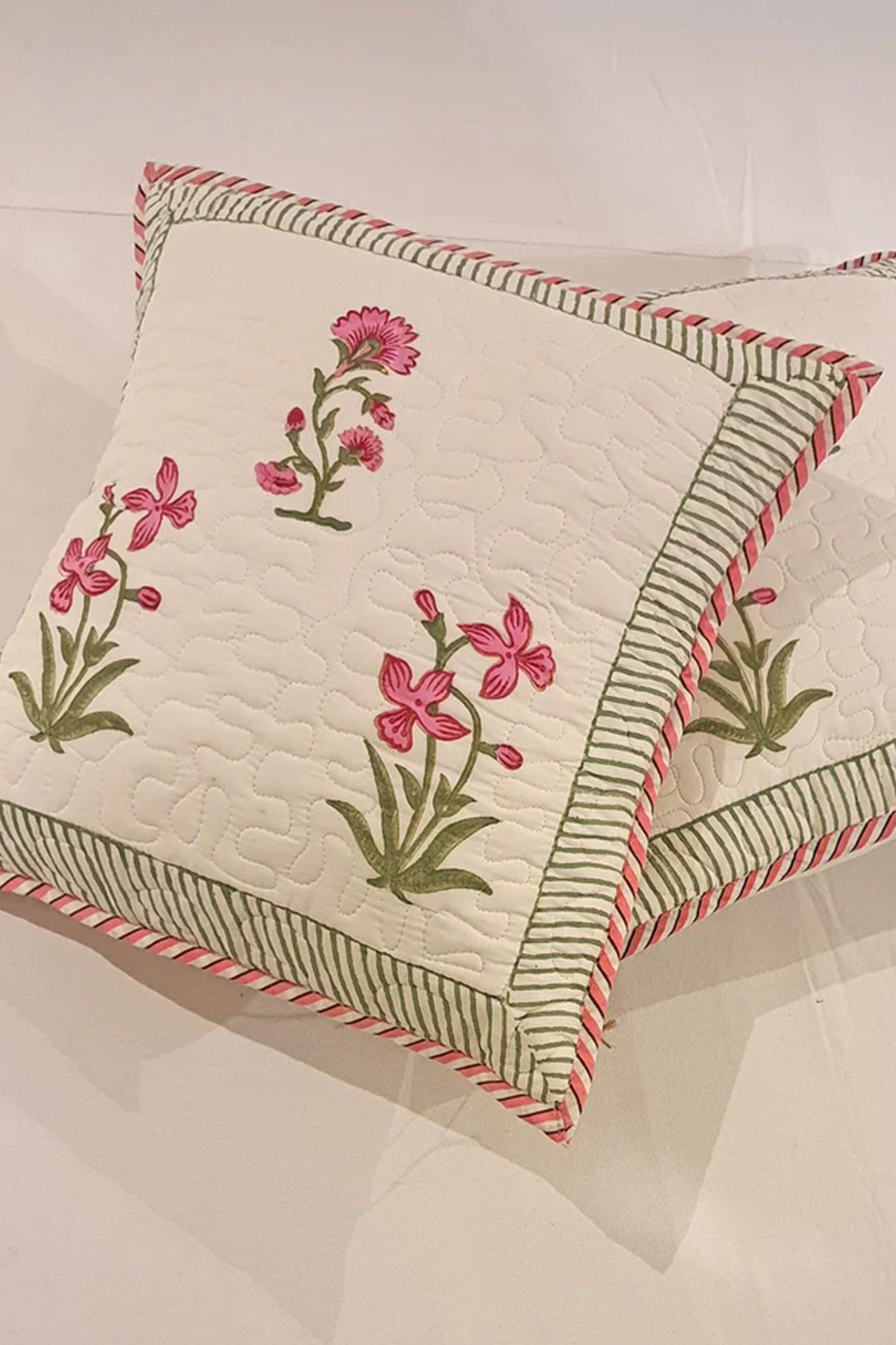 Phalaenopsis Orchid Cushion Cover Set of 2