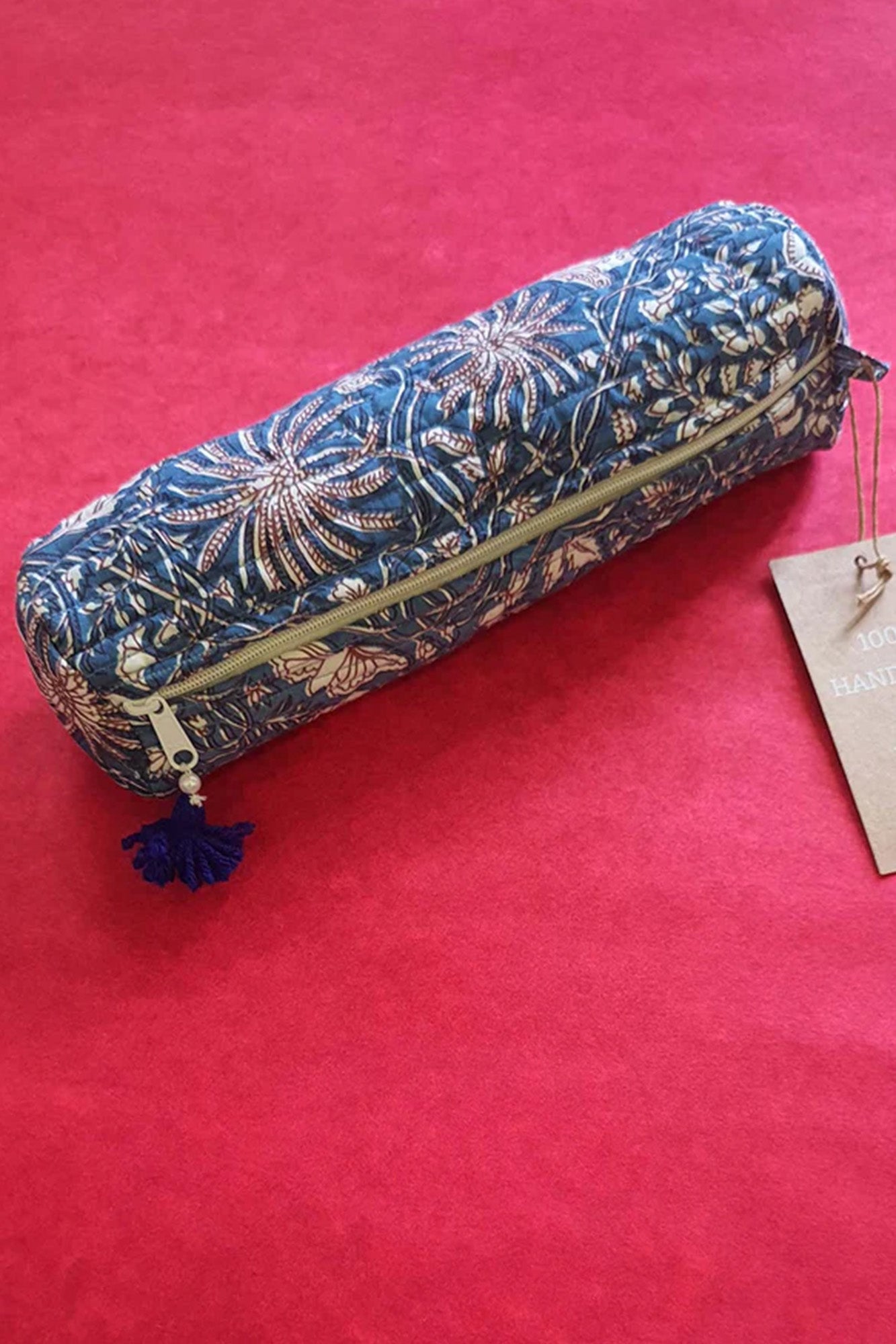 Pencil Pouch Octopus Blue