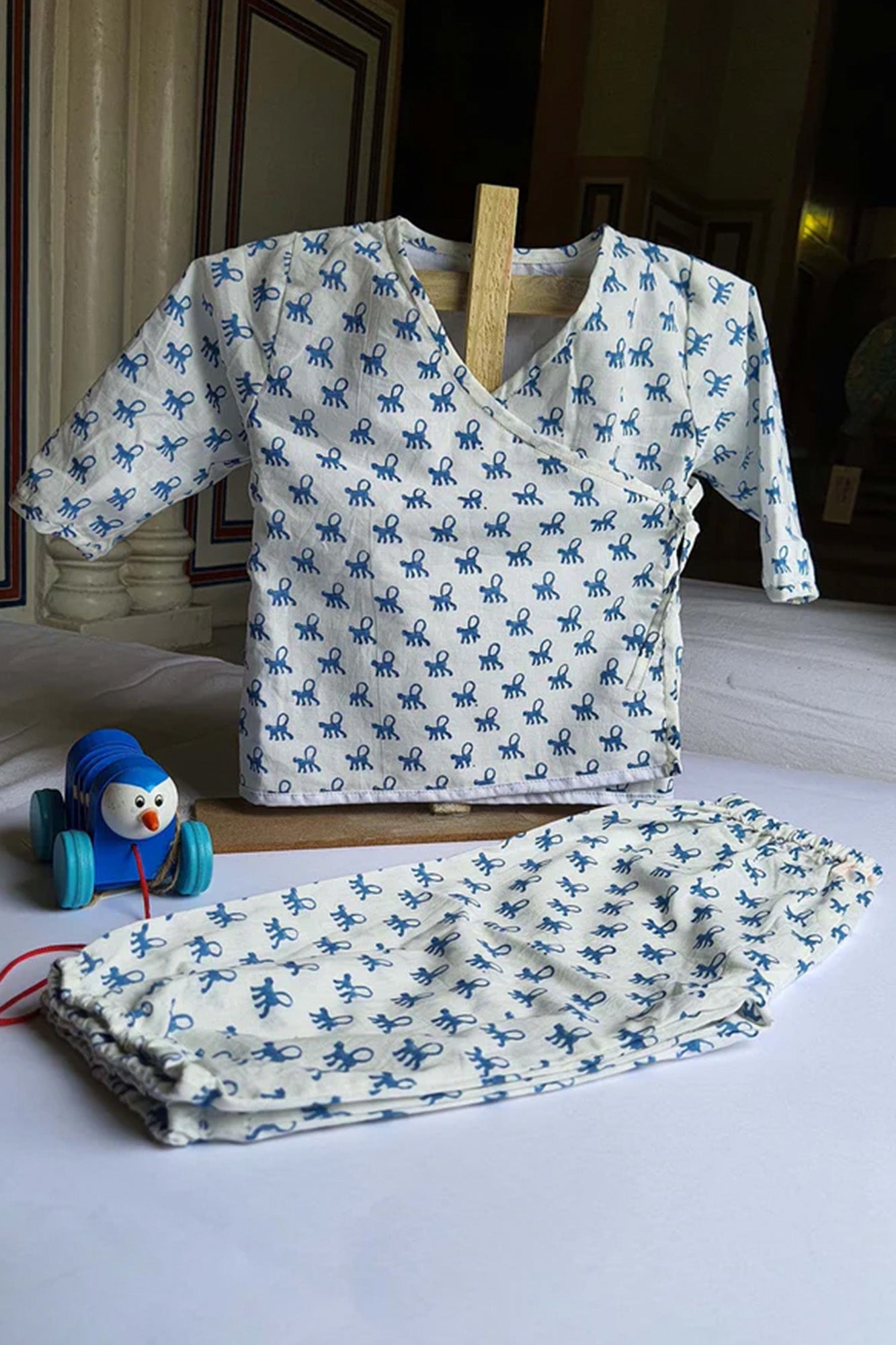 Blue Baboon Angarakha Top With Pajama
