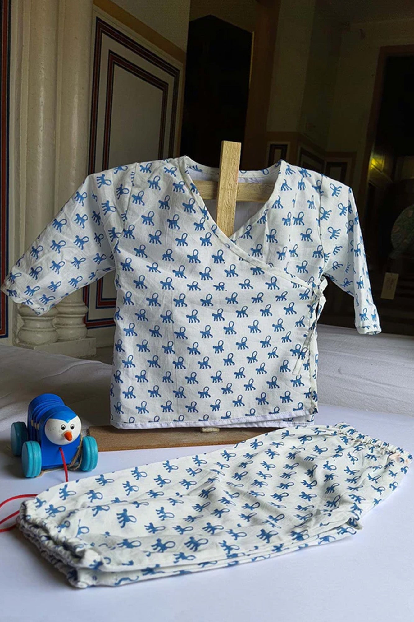 Blue Baboon Angarakha Top With Pajama