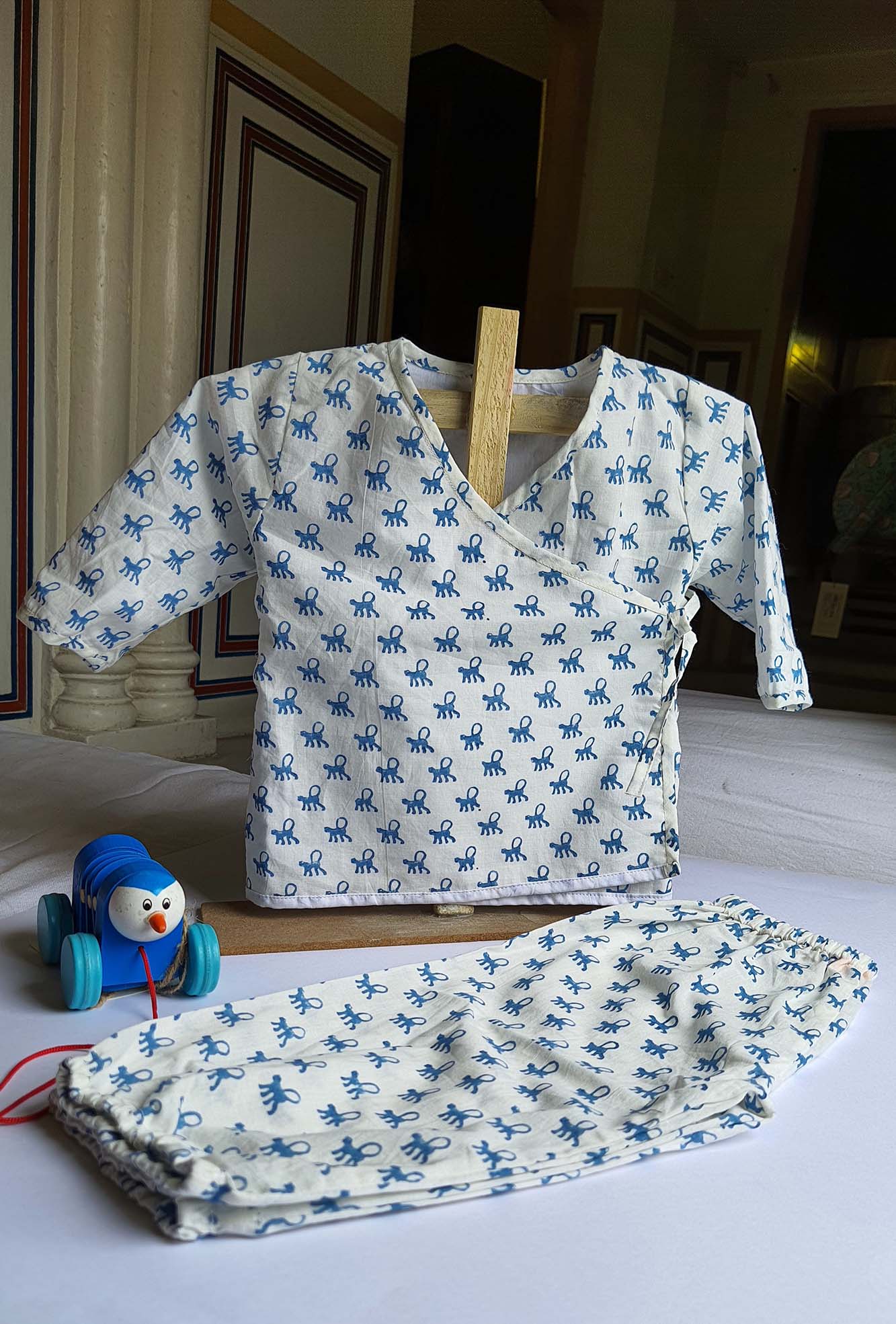 Blue Baboon Angarakha Top With Pajama