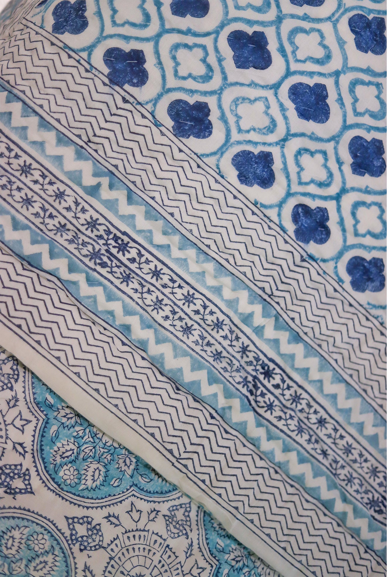 Quilt OGEE Blue