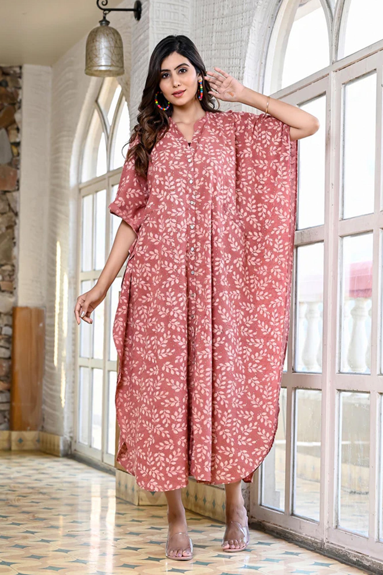 Dress Long Women Nature Shine Rust