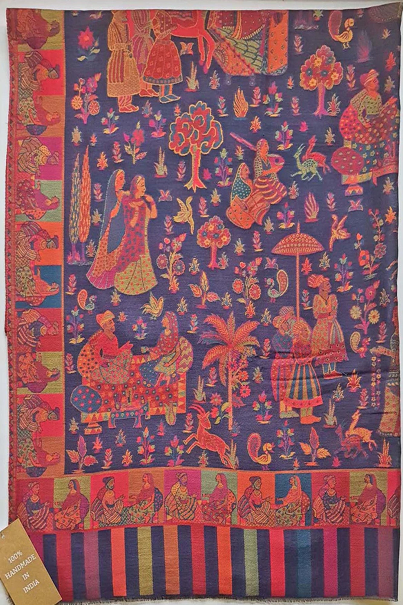Pashmina Traditional Black