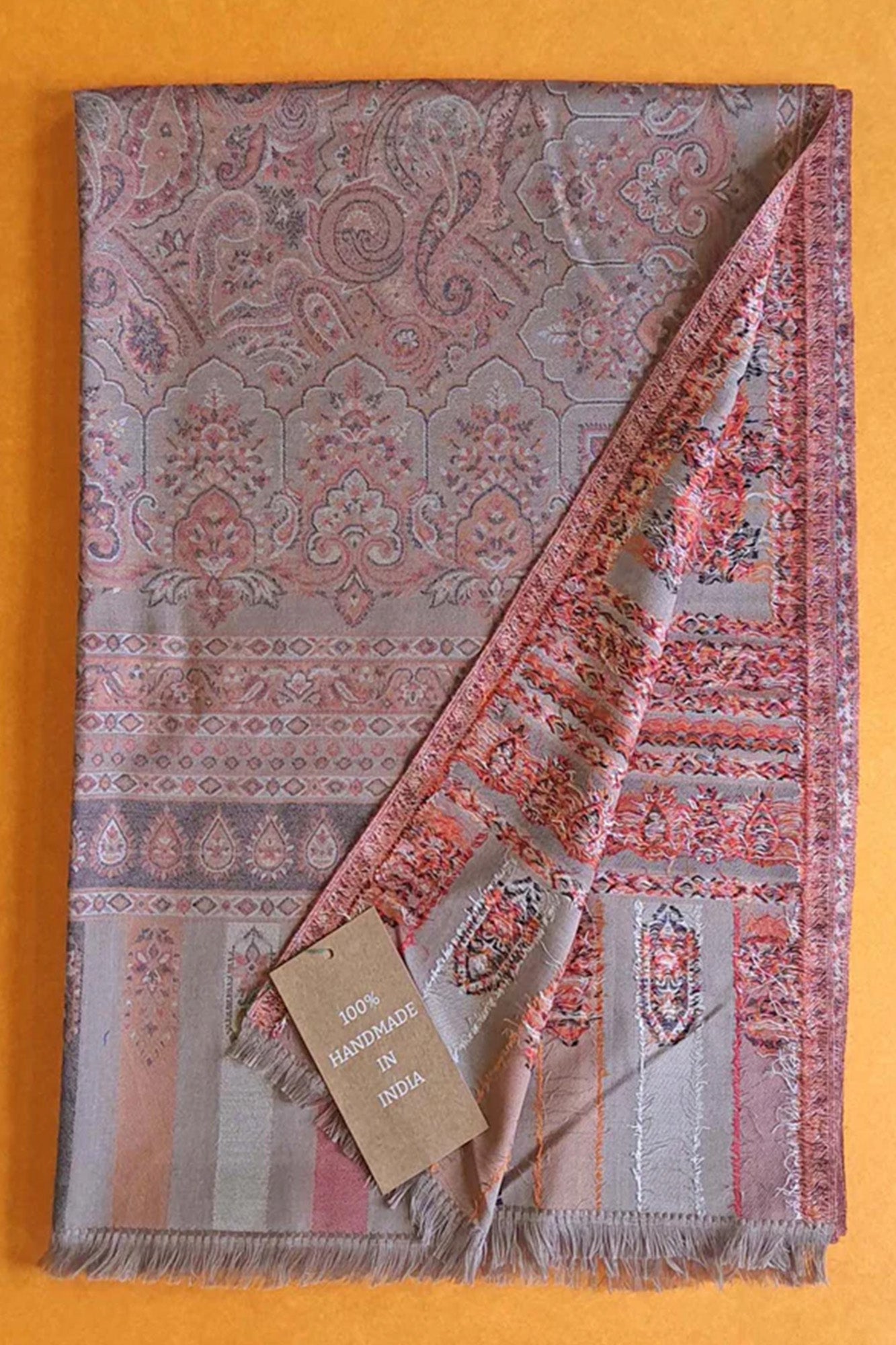 Pashmina Traditional Grey