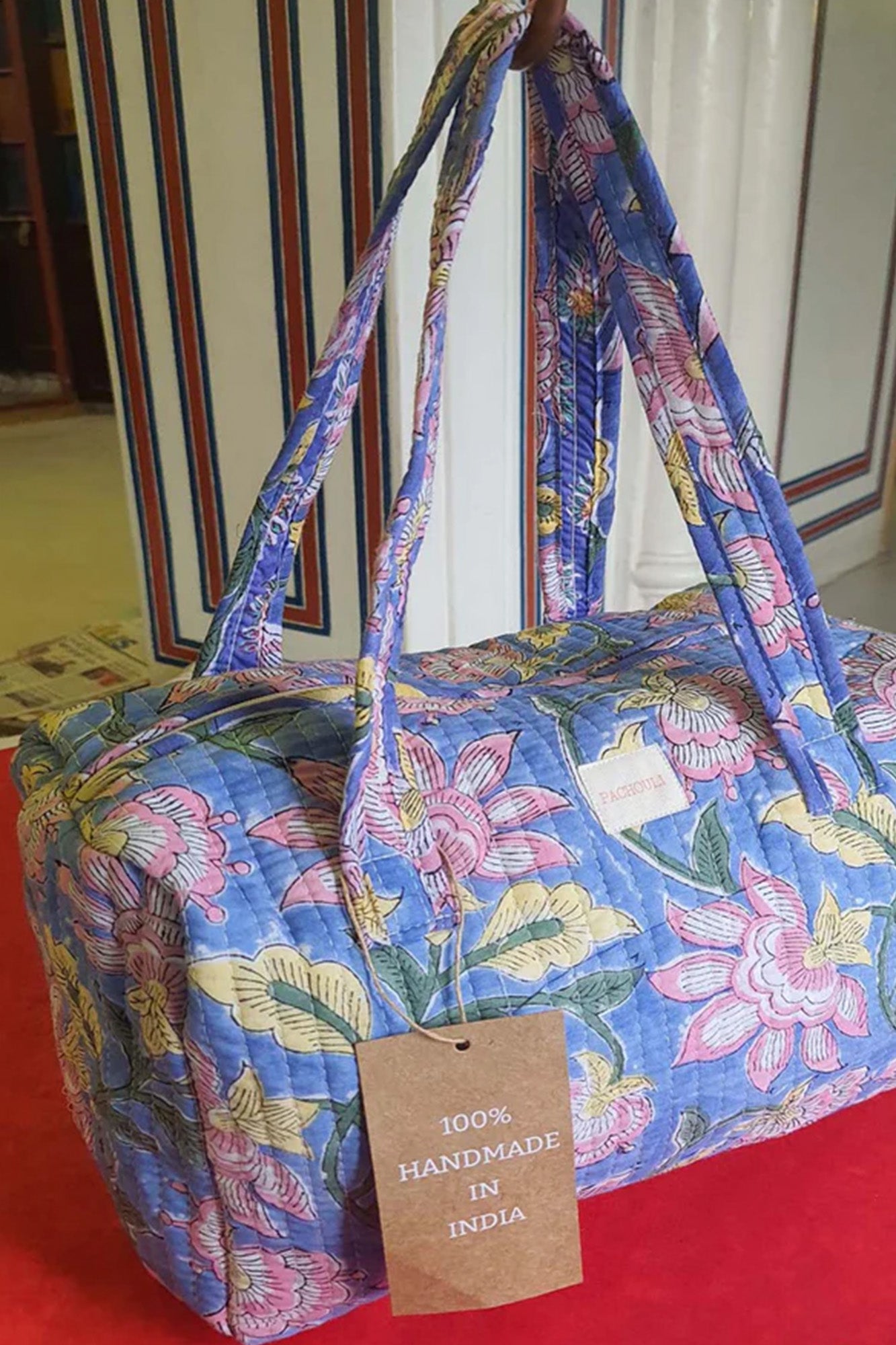 BAg Duffle Floral Jaal