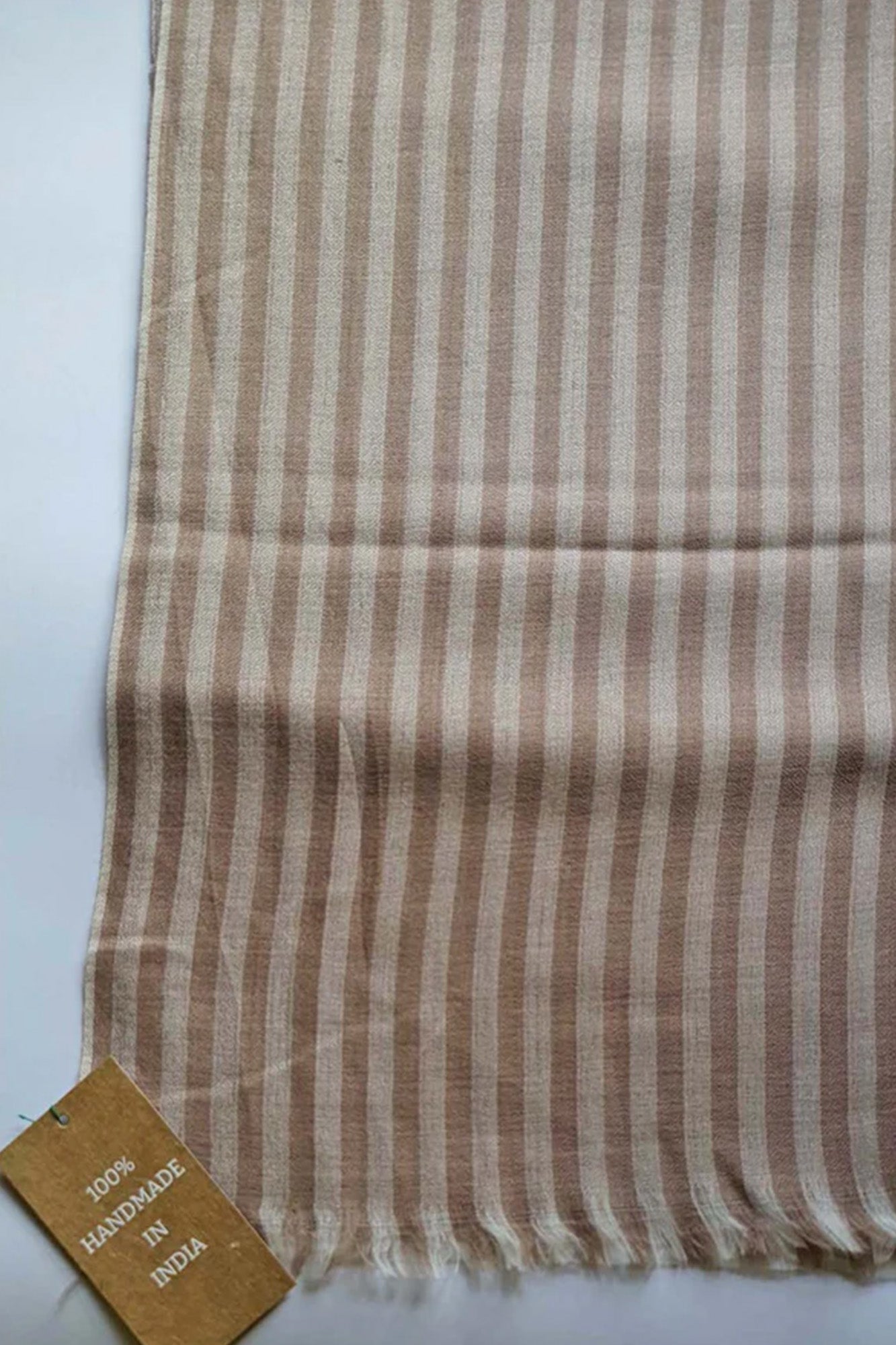 Pashmina Brown Striped