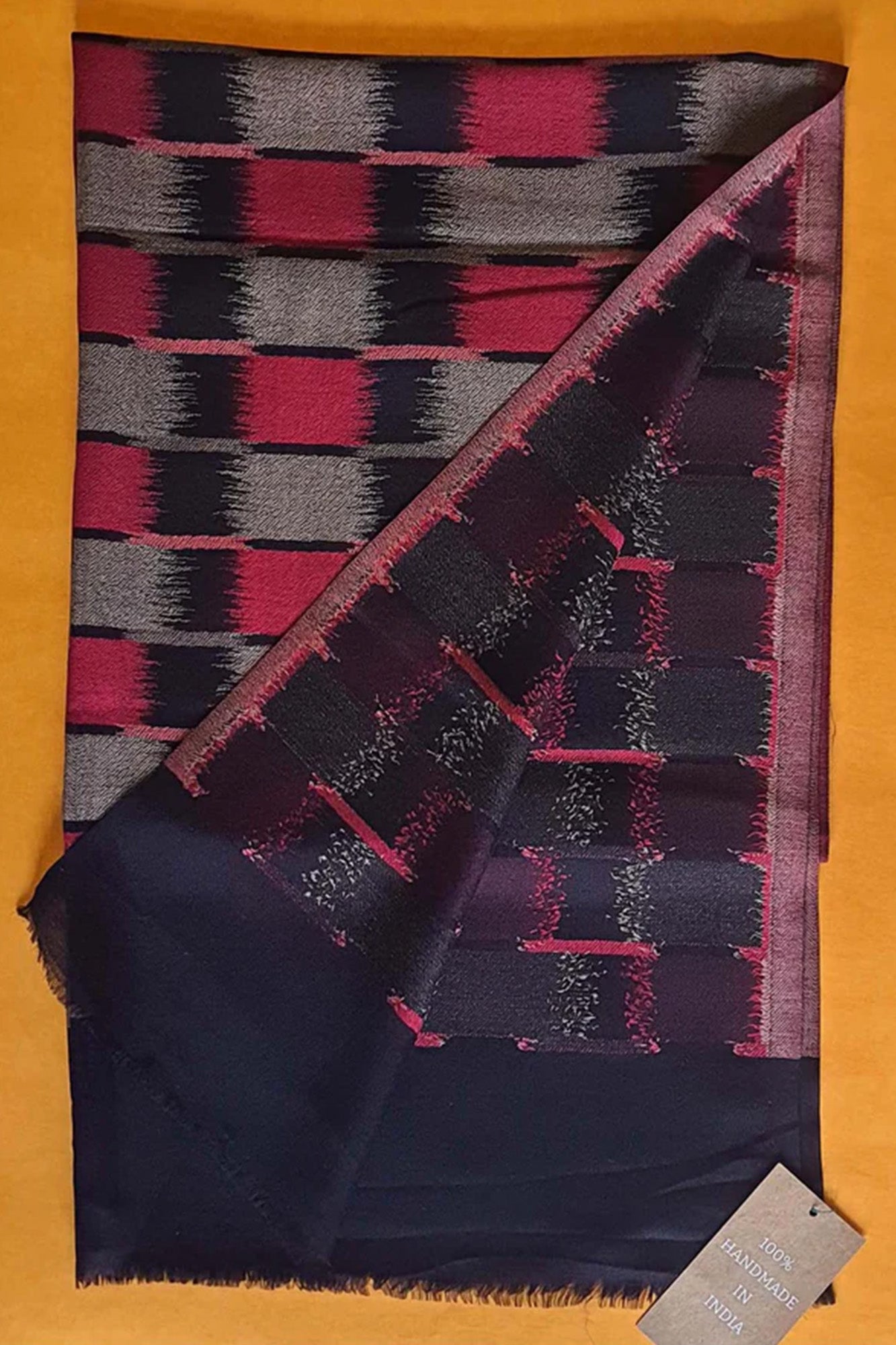 Pashmina Red Checkered