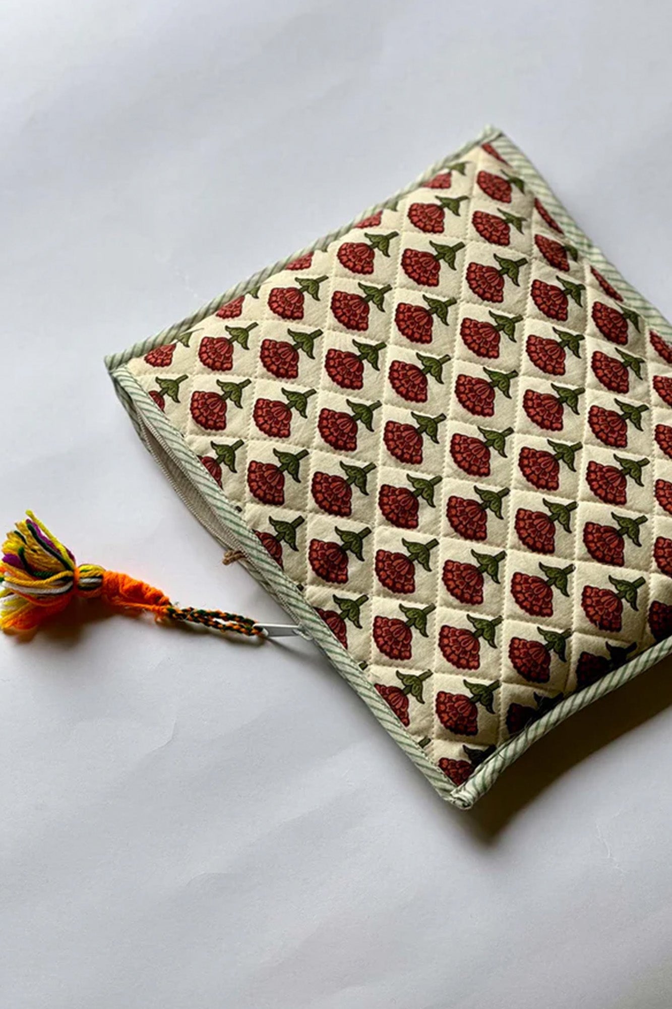 Marigold Pouch Set of 3 - Flat Quilted