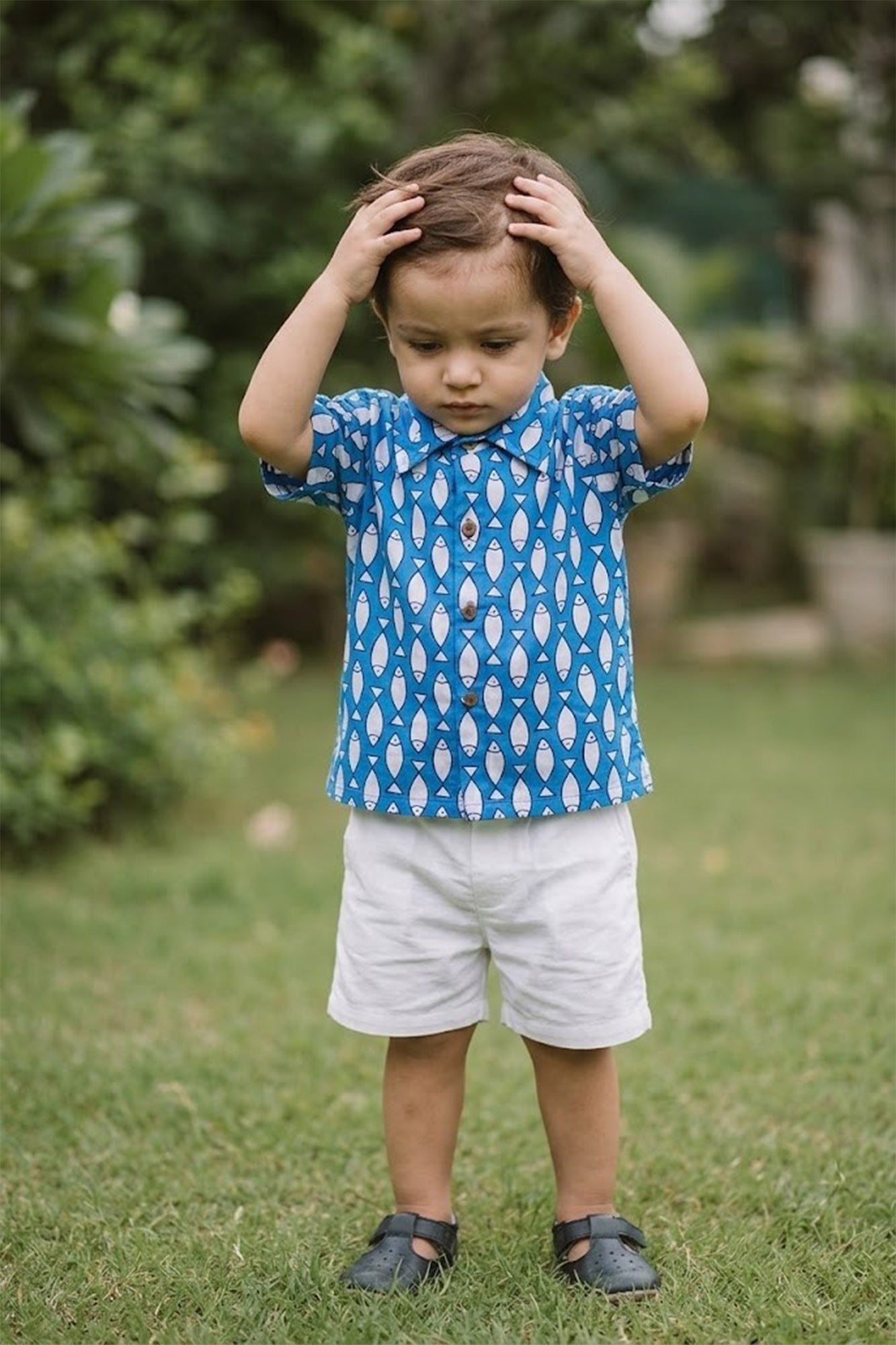 Blue Fish Shirt