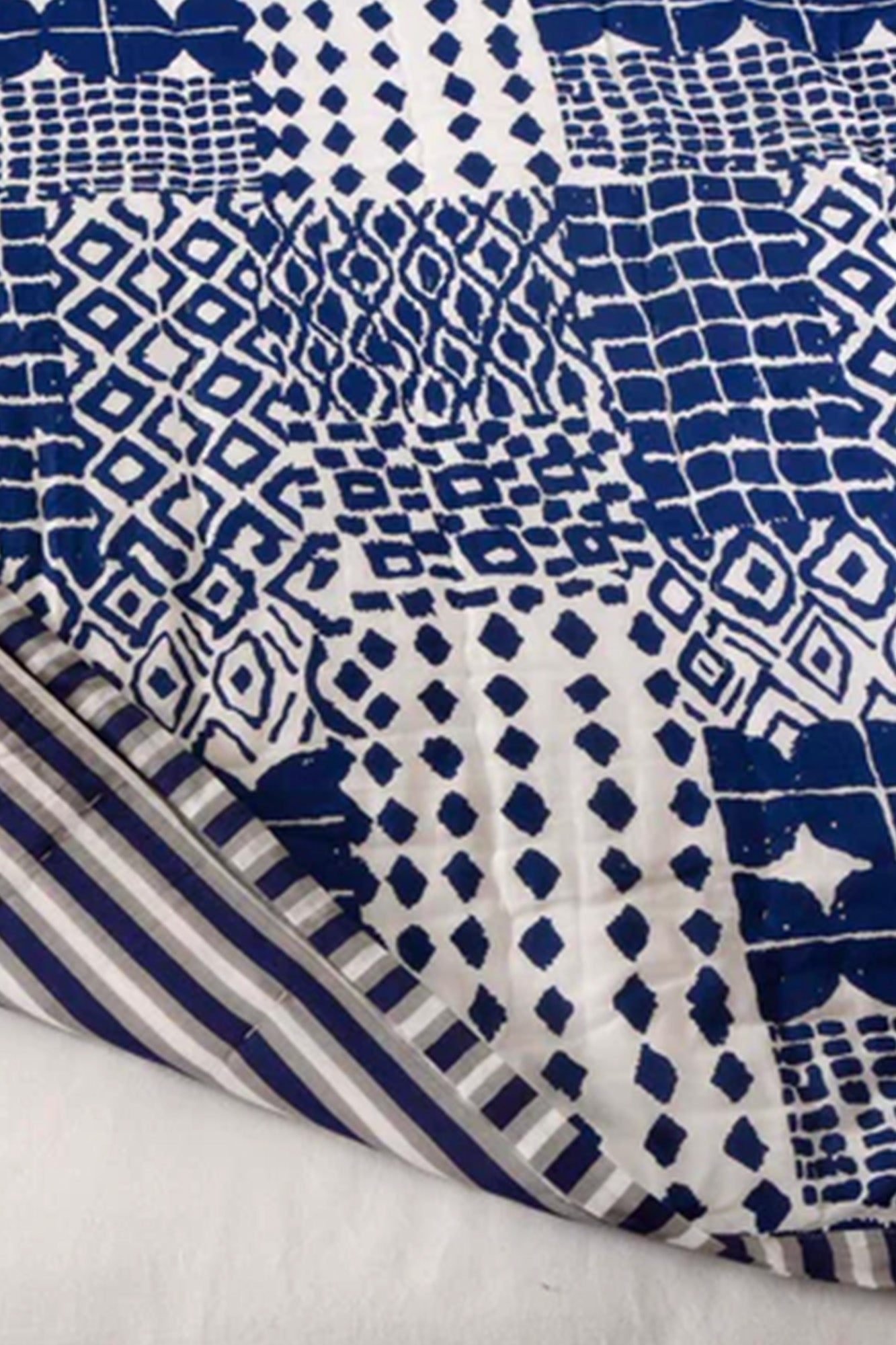 Blue Patch Razai