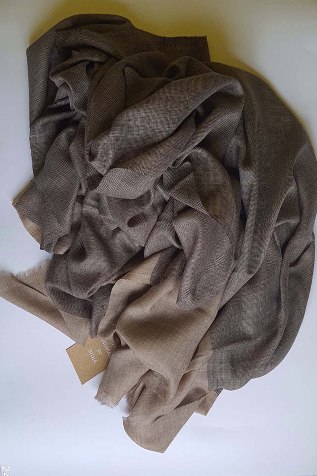 Pashmina Shawl Self Checkered