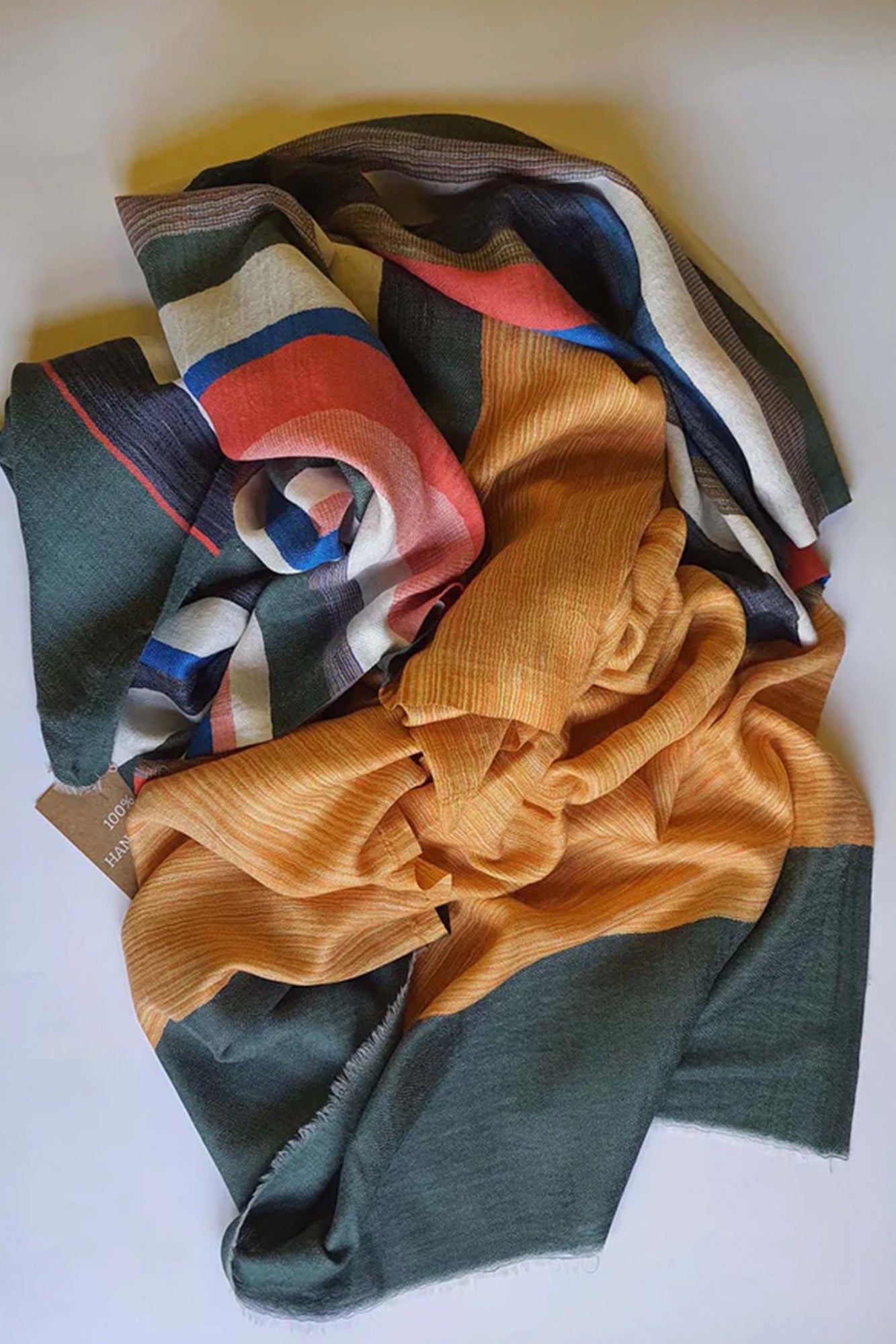 Pashmina Reversible Multi Striped