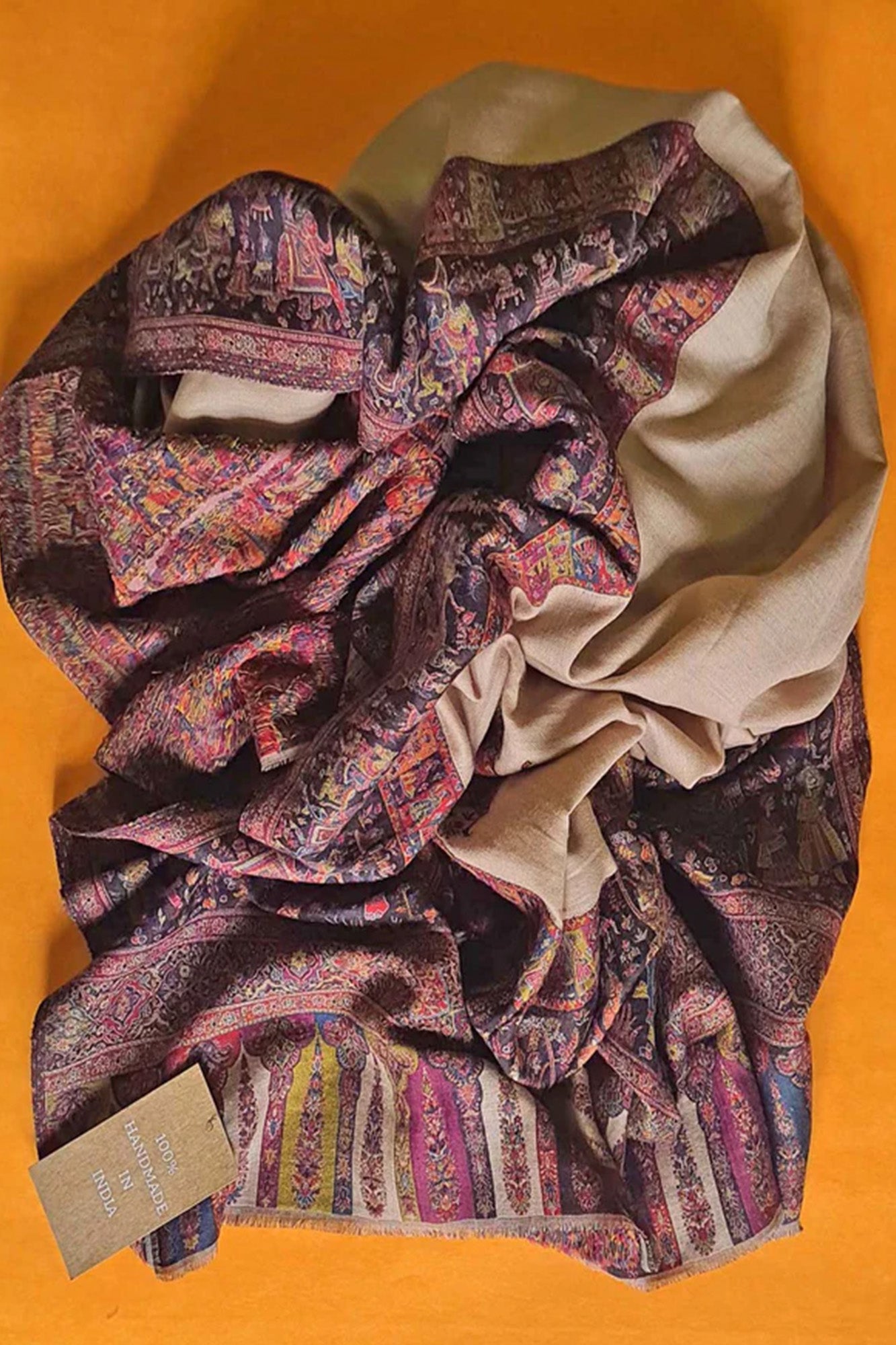 Pashmina Traditional Black