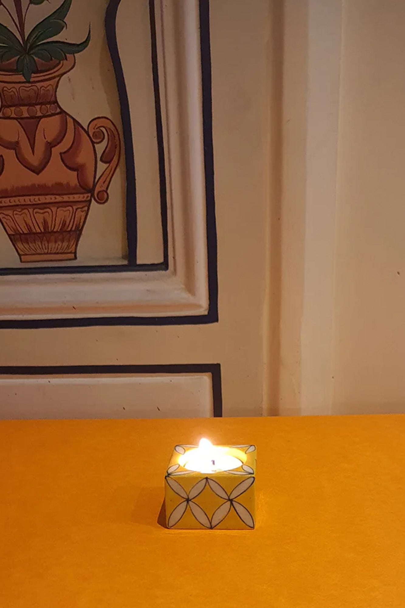 Candle Holder Ceramic