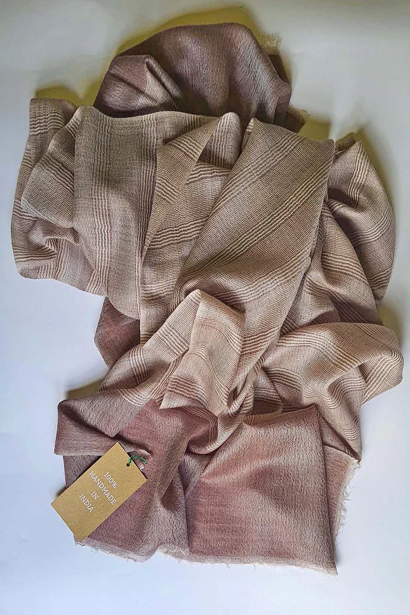 Pashmina Brown Checks