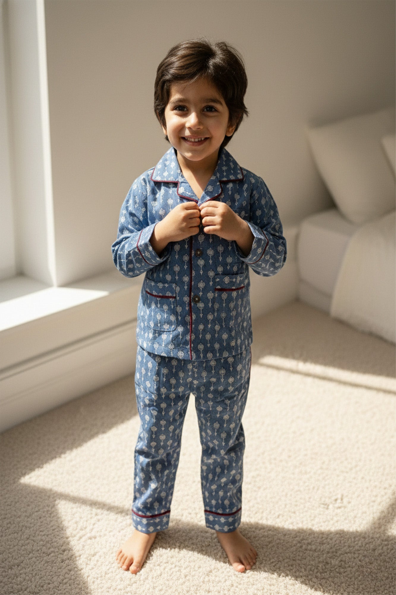 Coastal Ash Kids Night Suit