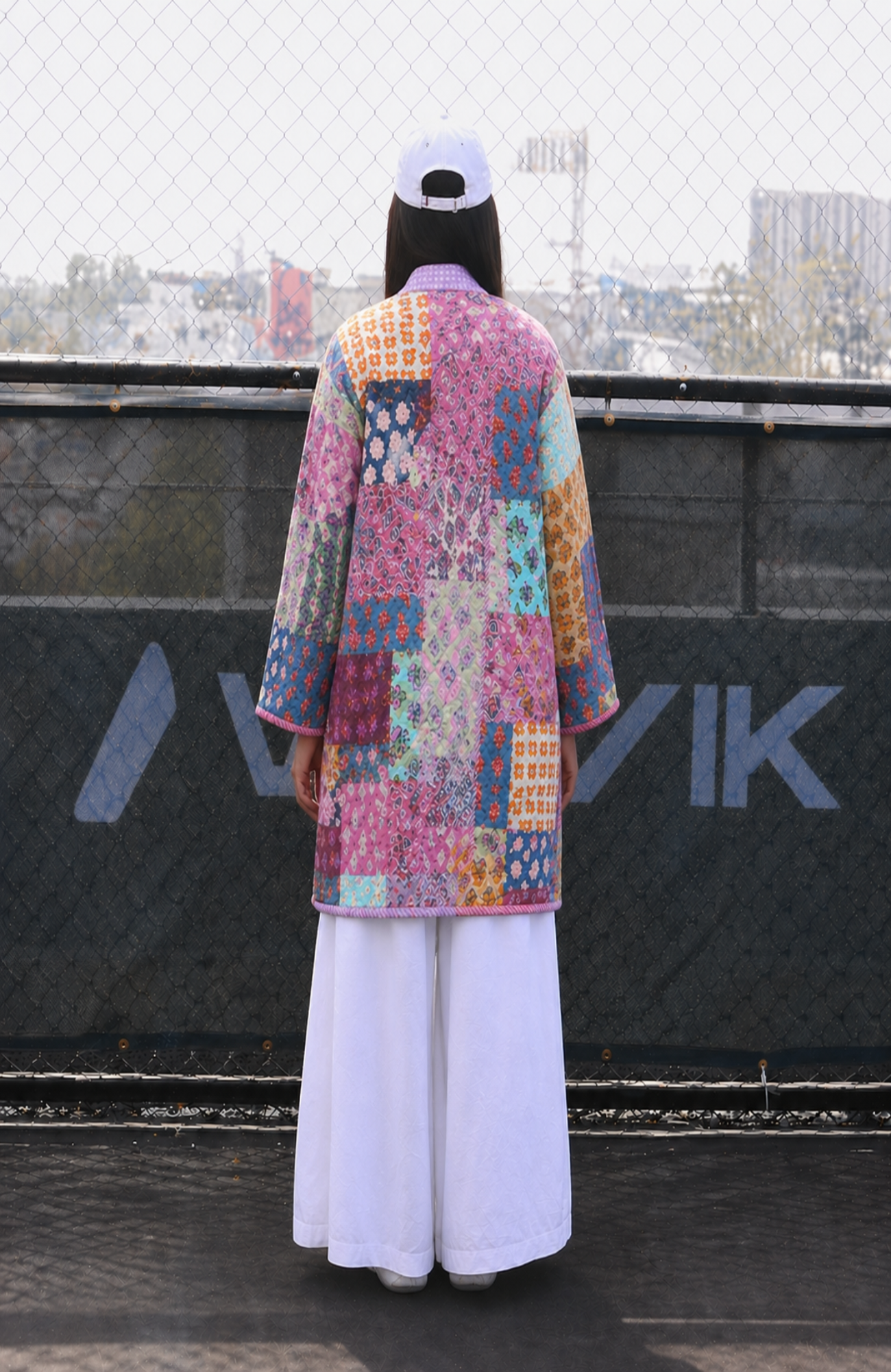 Match The Patch Quilted Kimono