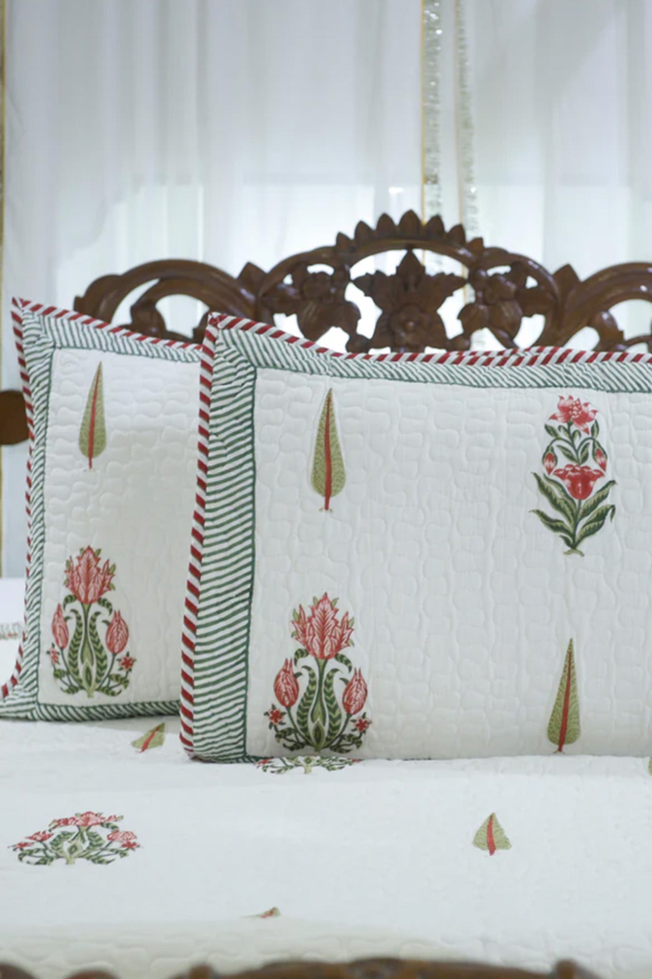 Damask Bed Cover