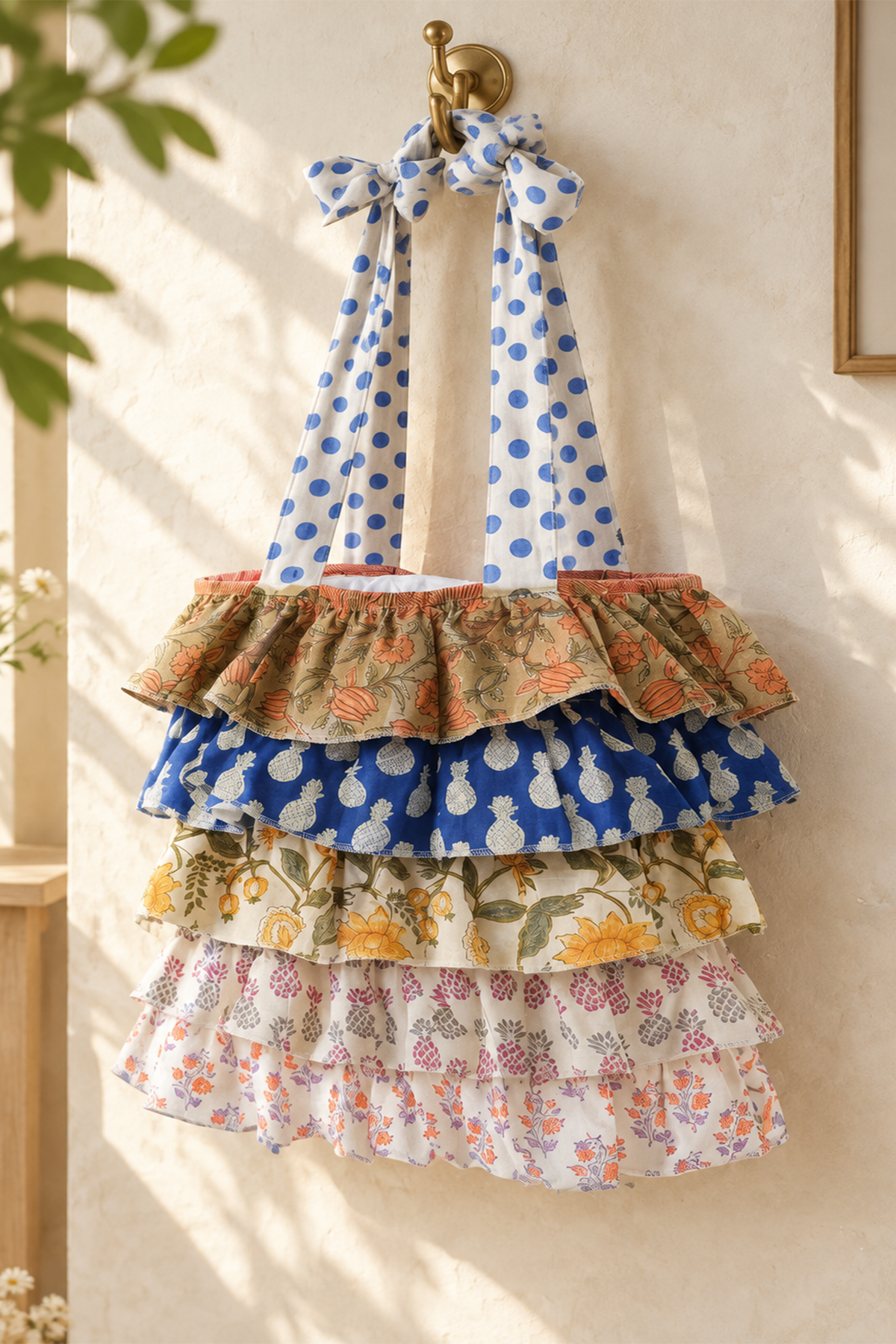 Multi Frill Tote Bag