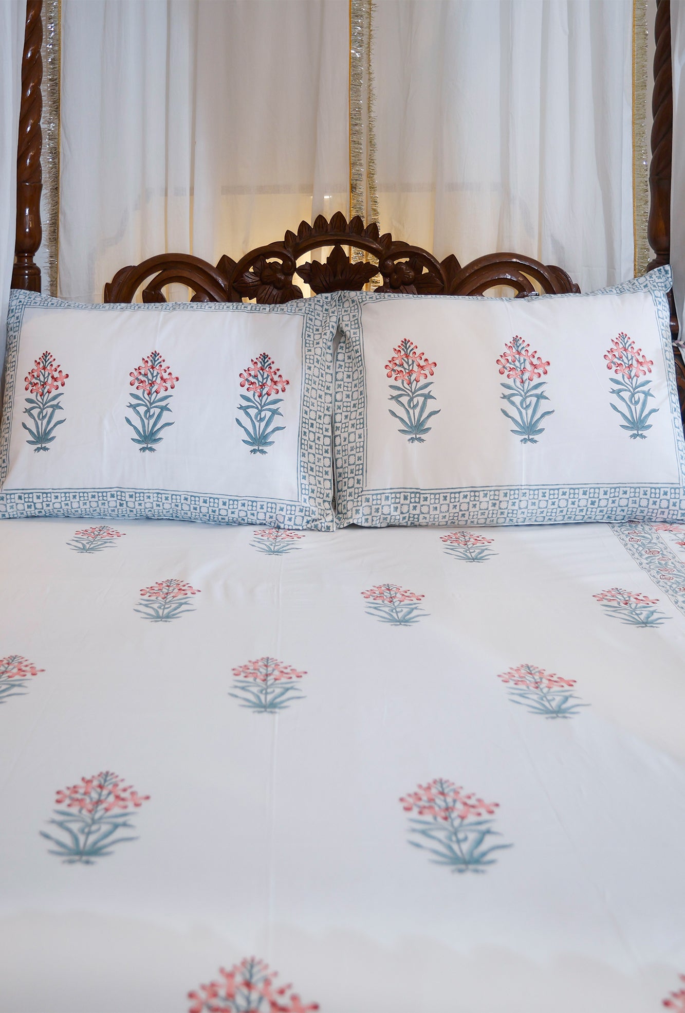Bloom of Bliss Bed Sheet