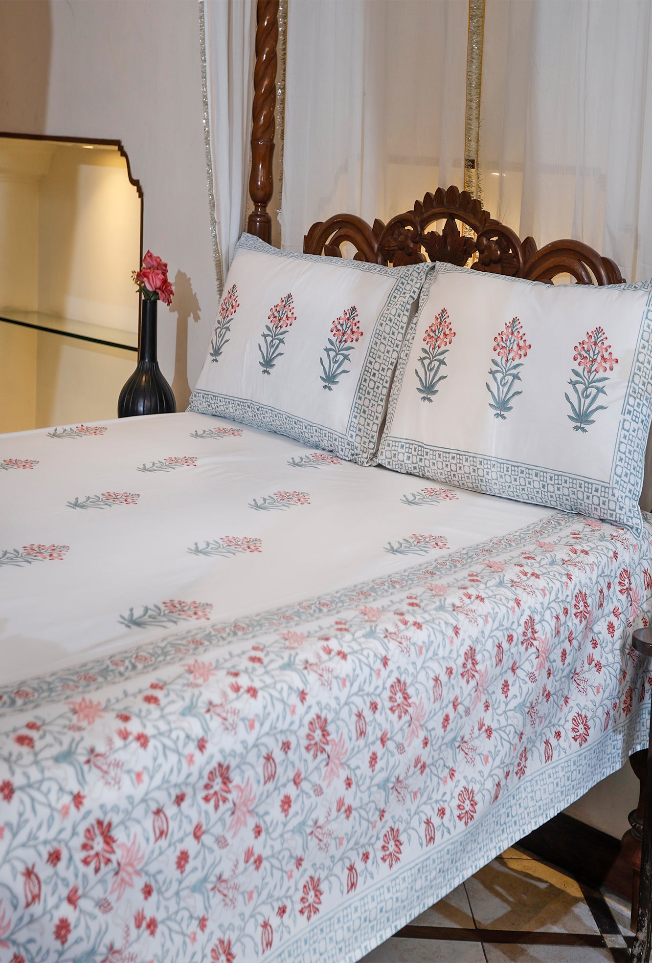Bloom of Bliss Bed Sheet