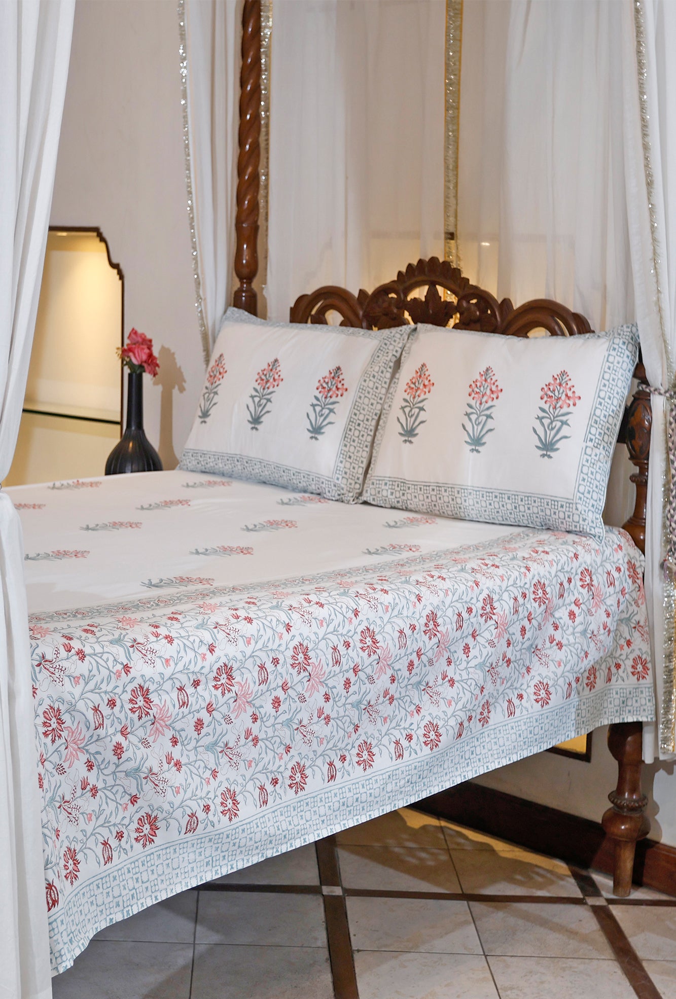 Bloom of Bliss Bed Sheet