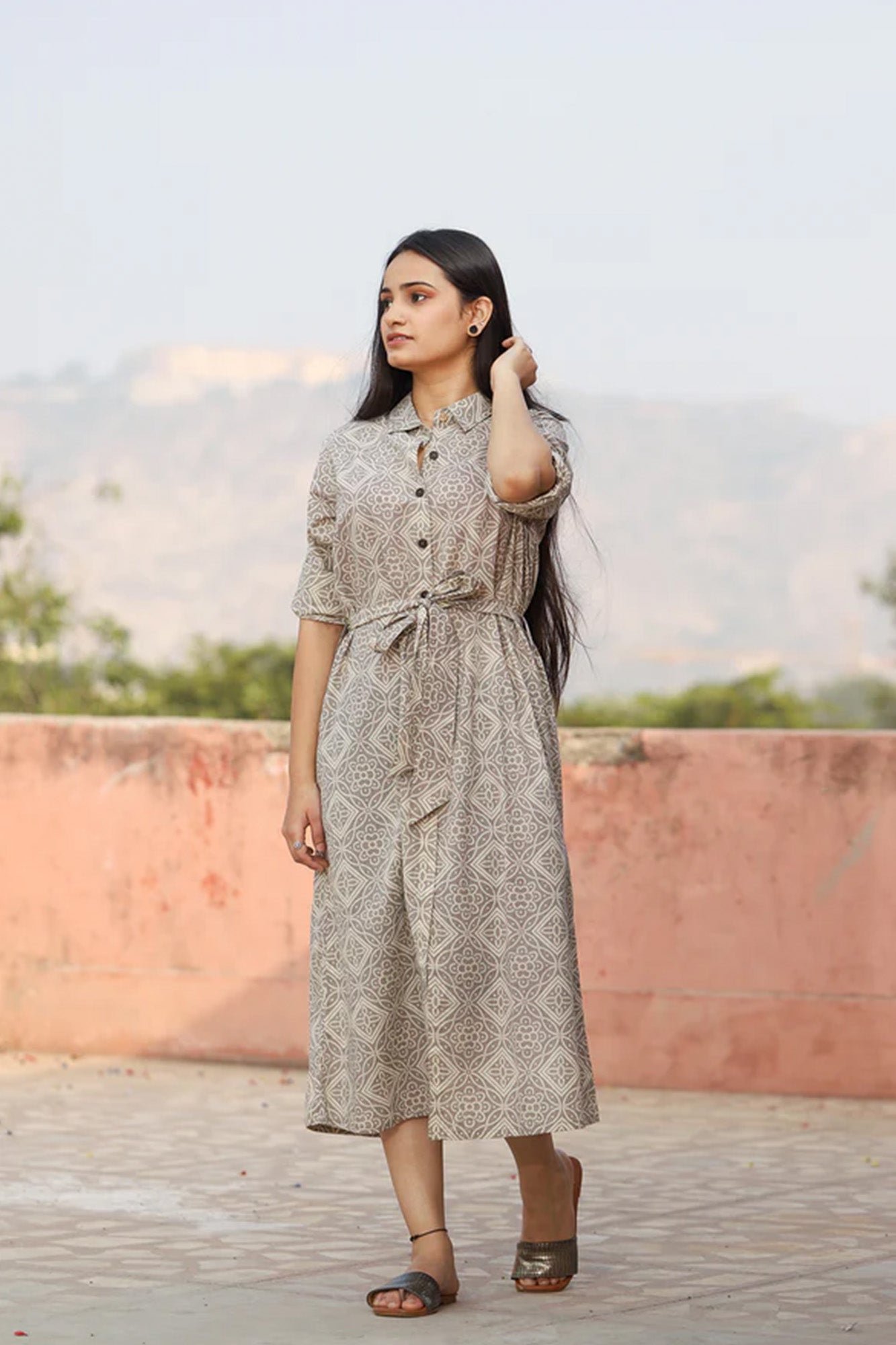 Bandhej Dress