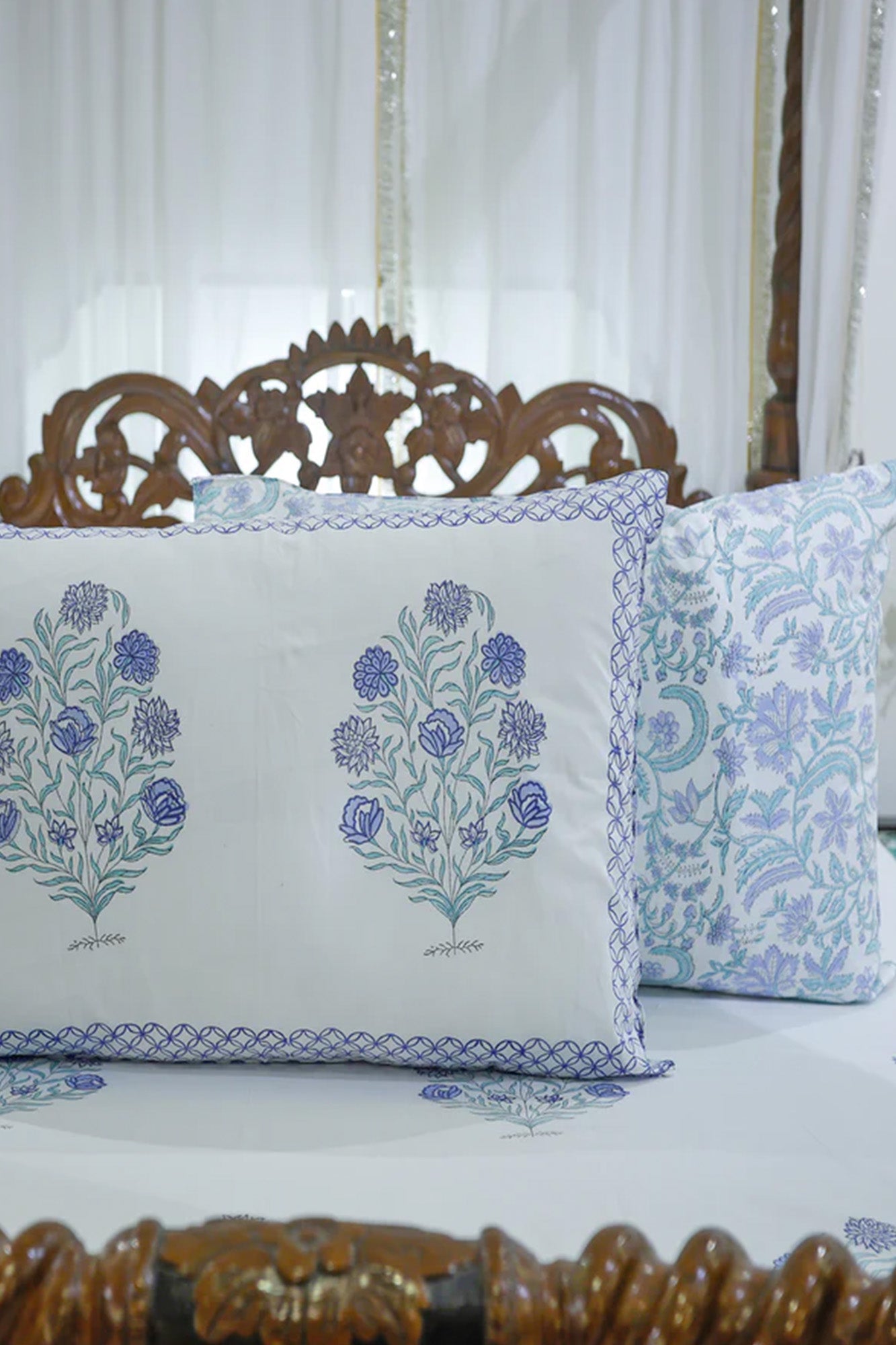 Neel Bagh Bed Sheet