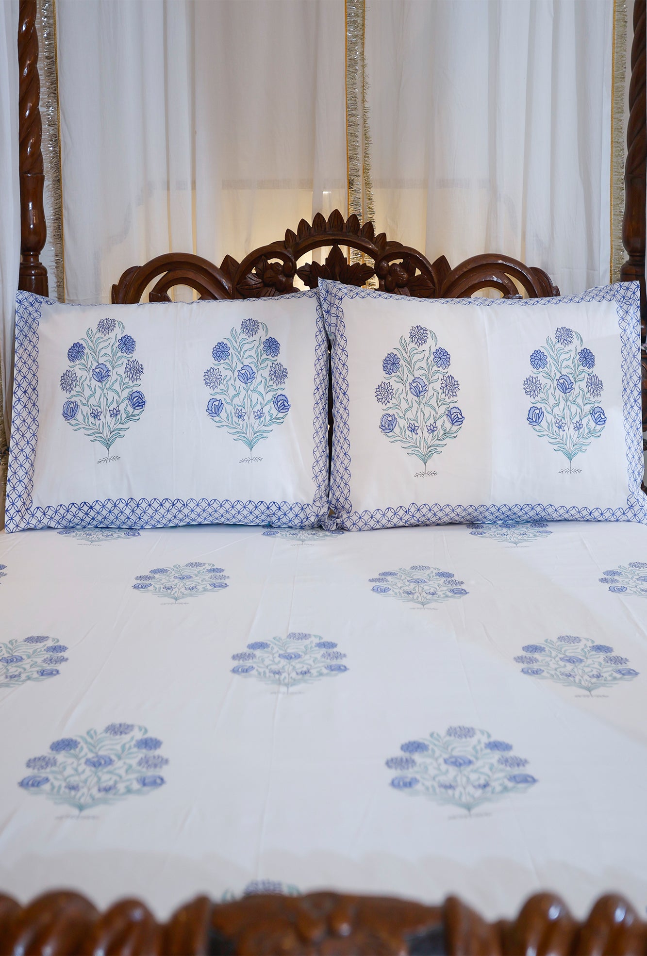 Neel Bagh Bed Sheet