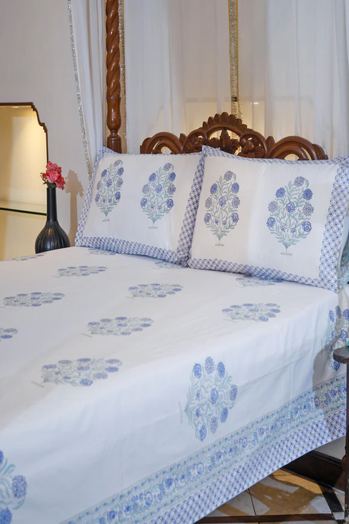 Neel Bagh Bed Sheet