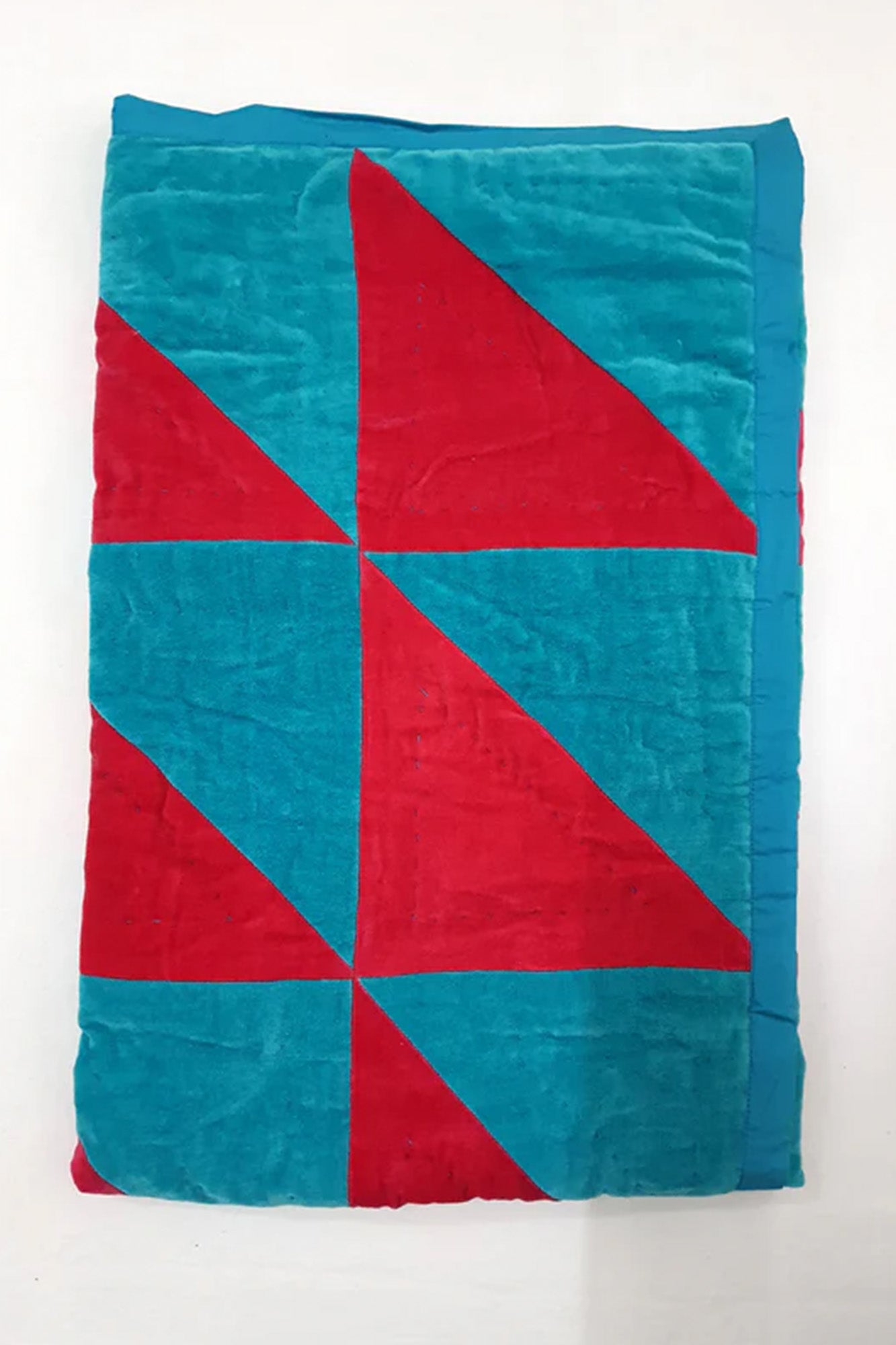Baby Quilt-Velvet Patch Work