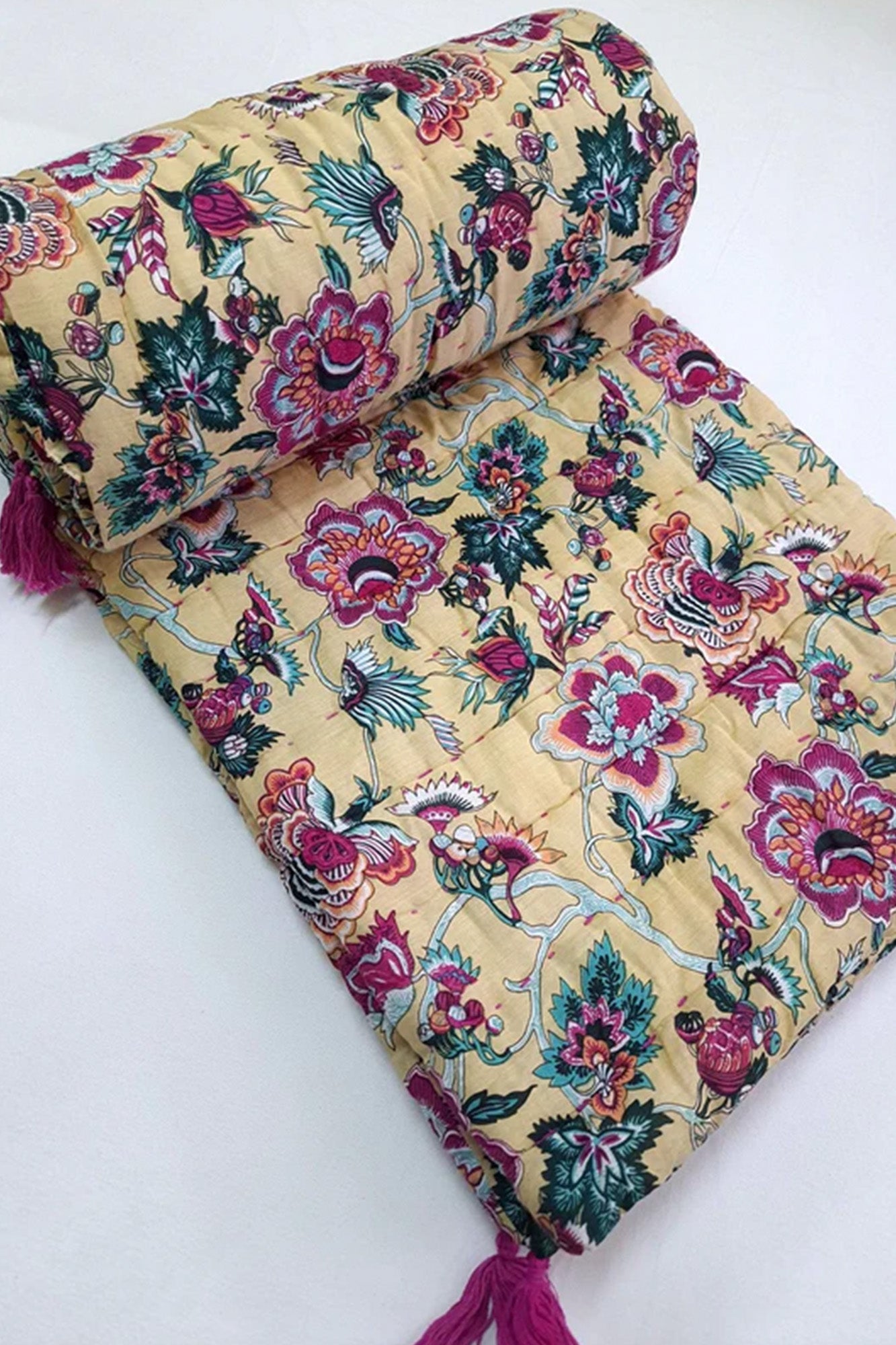 Baby Quilt - Floral
