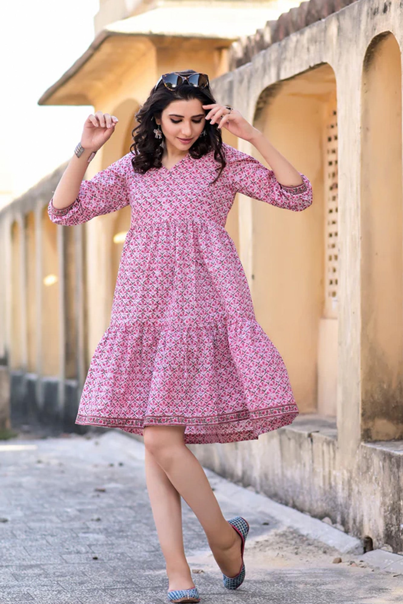 Women Gulzar Tier Dress