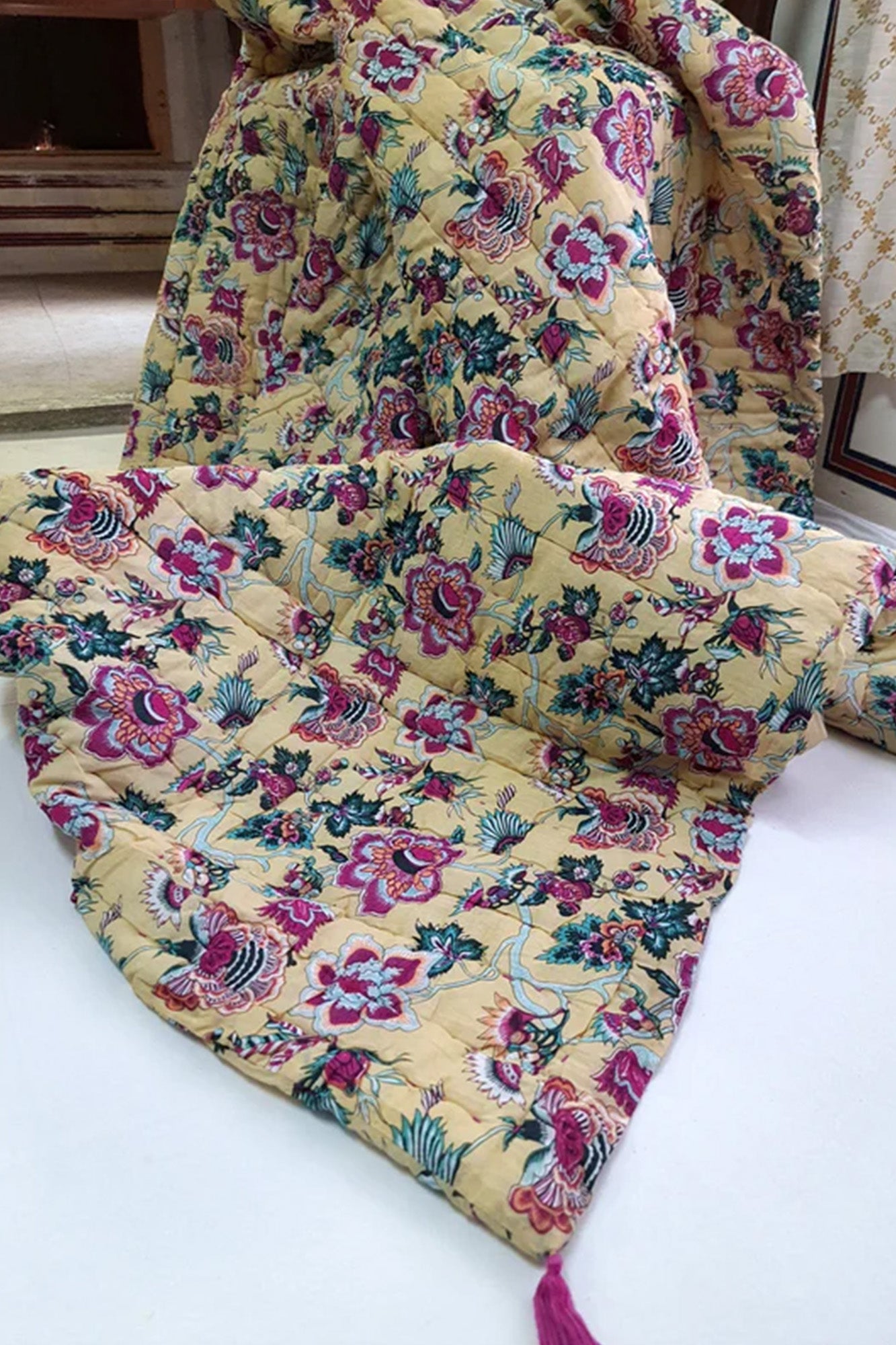 Baby Quilt - Floral