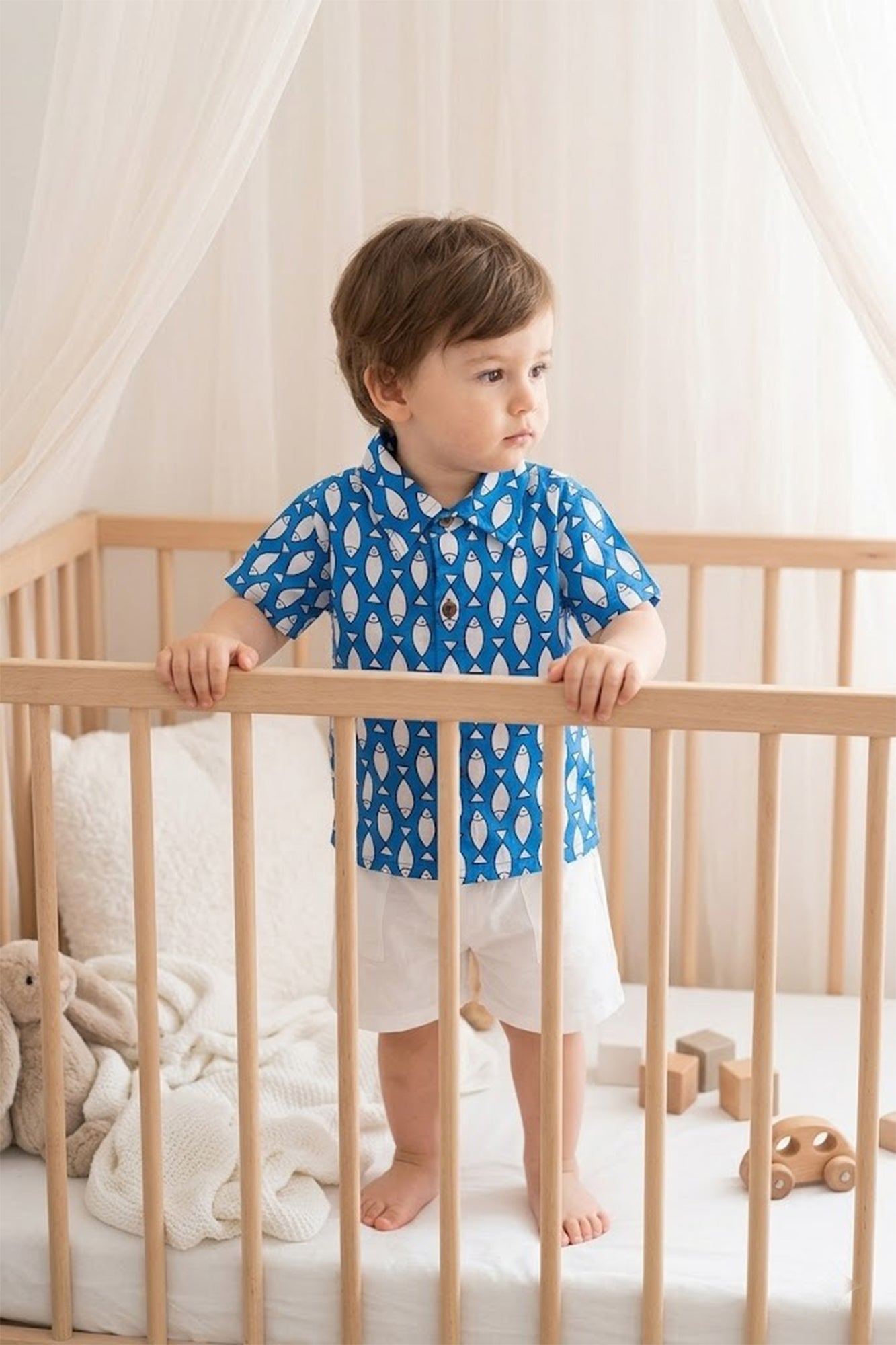 Blue Fish Shirt