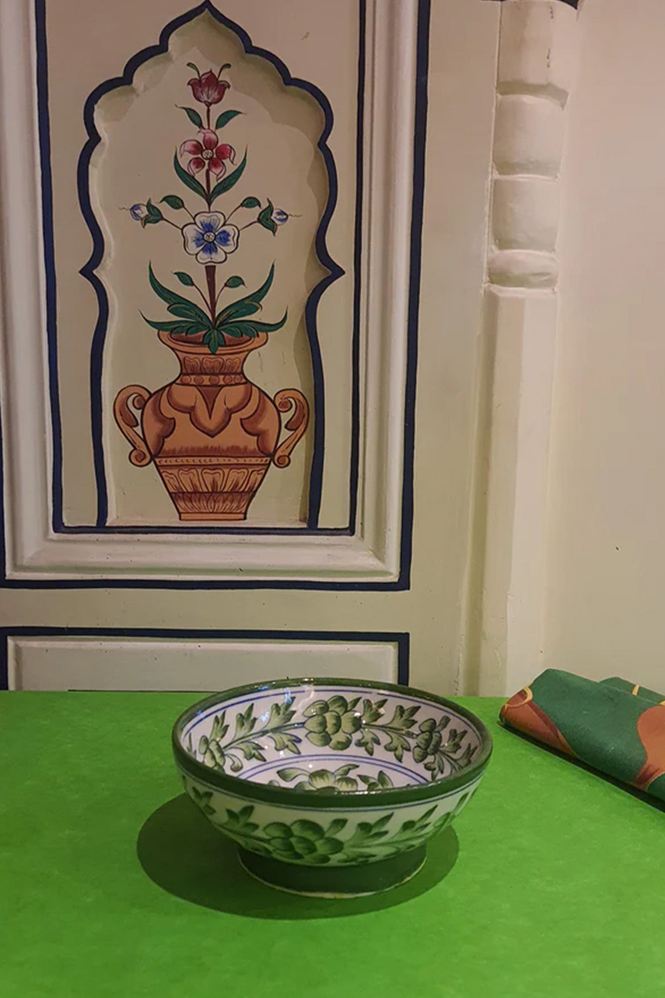 Bowl Green Ceramic