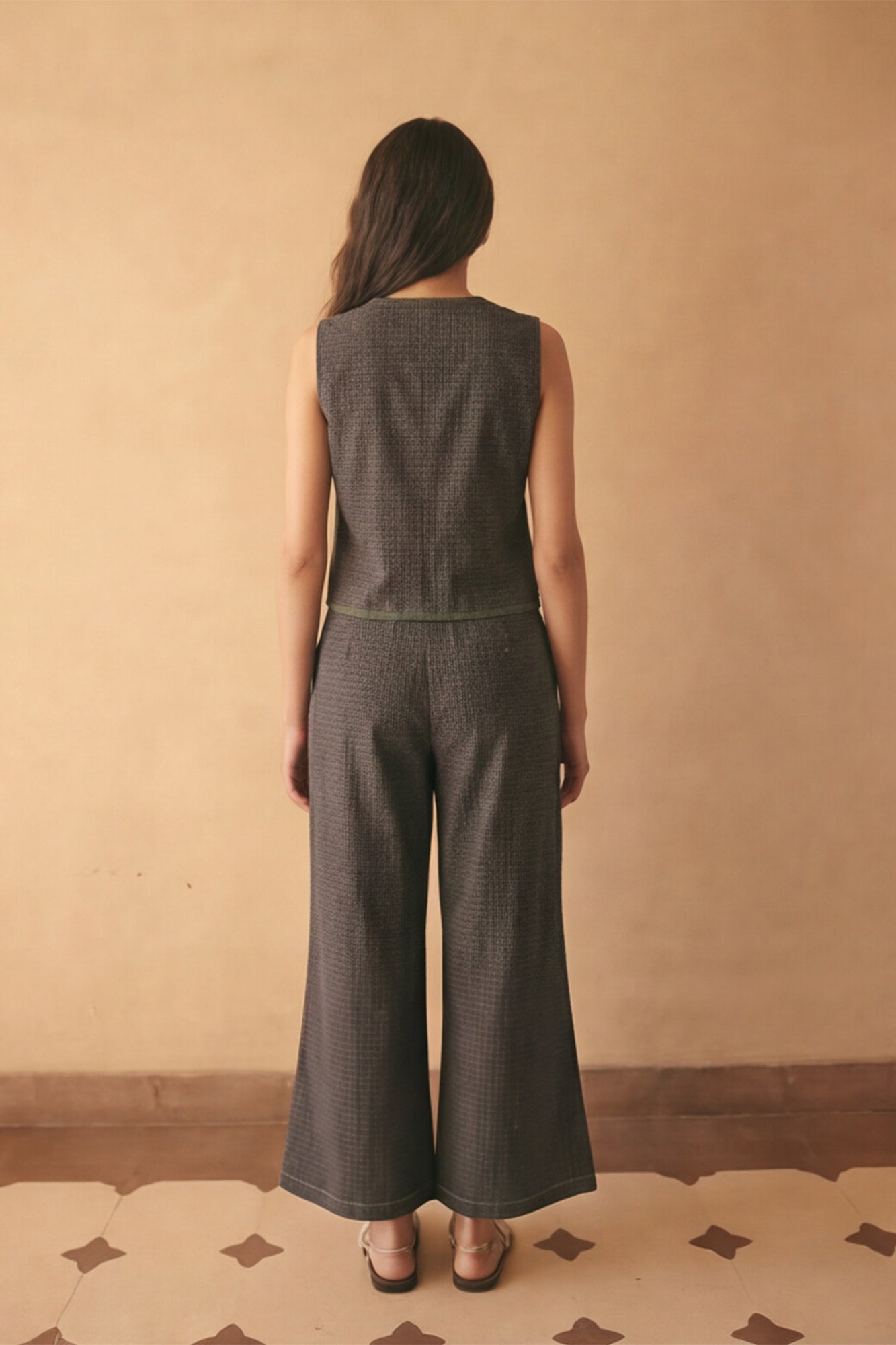 Greywood Sleeveless Co-ord Set
