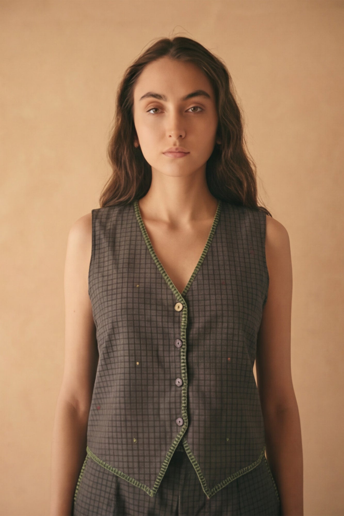 Greywood Sleeveless Co-ord Set