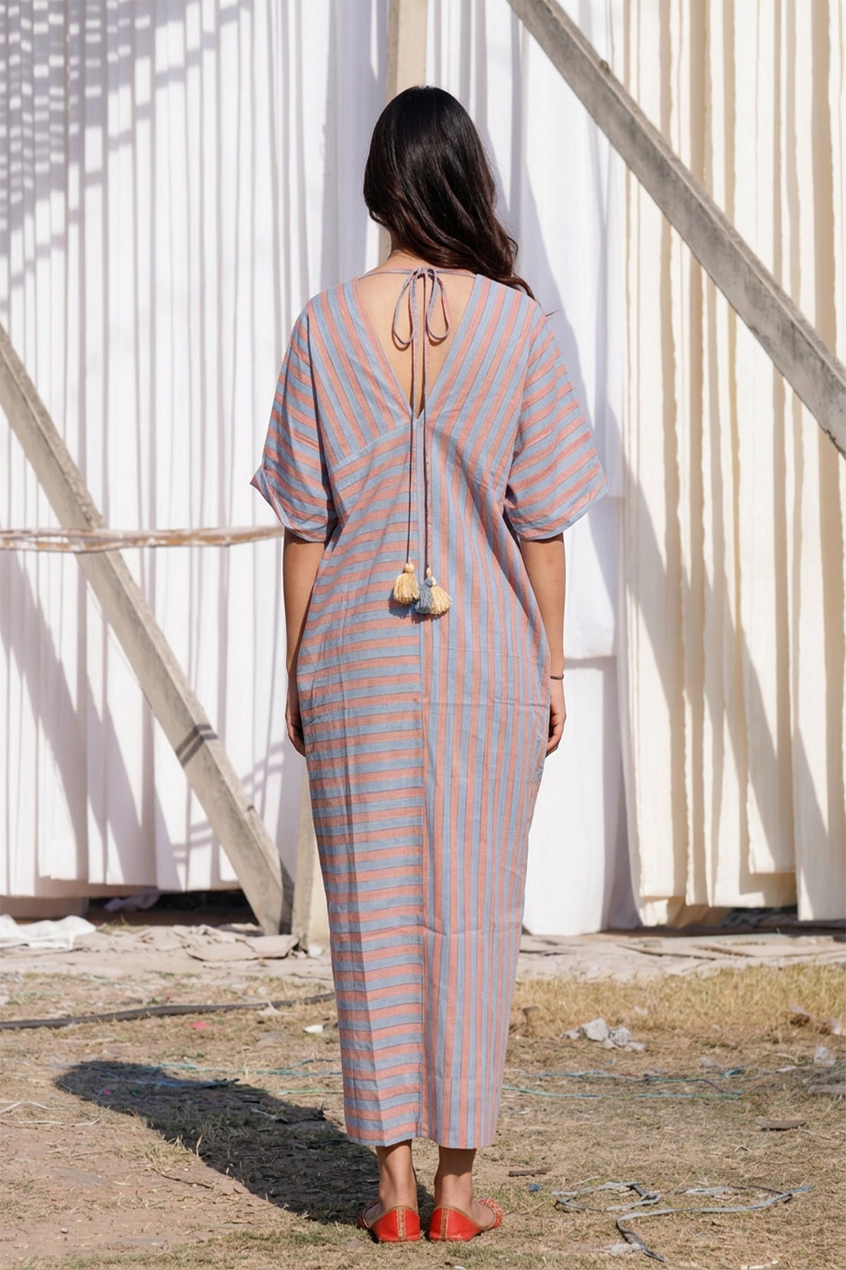 Magic Stripes Kaftaan Dress