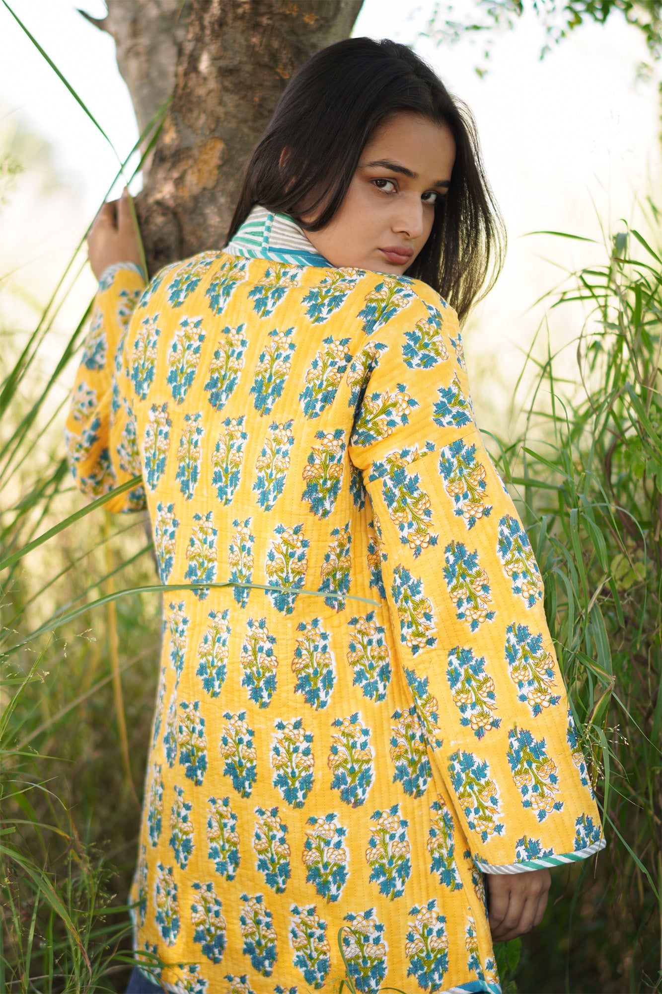 Sunny Love Reversible Long Jacket