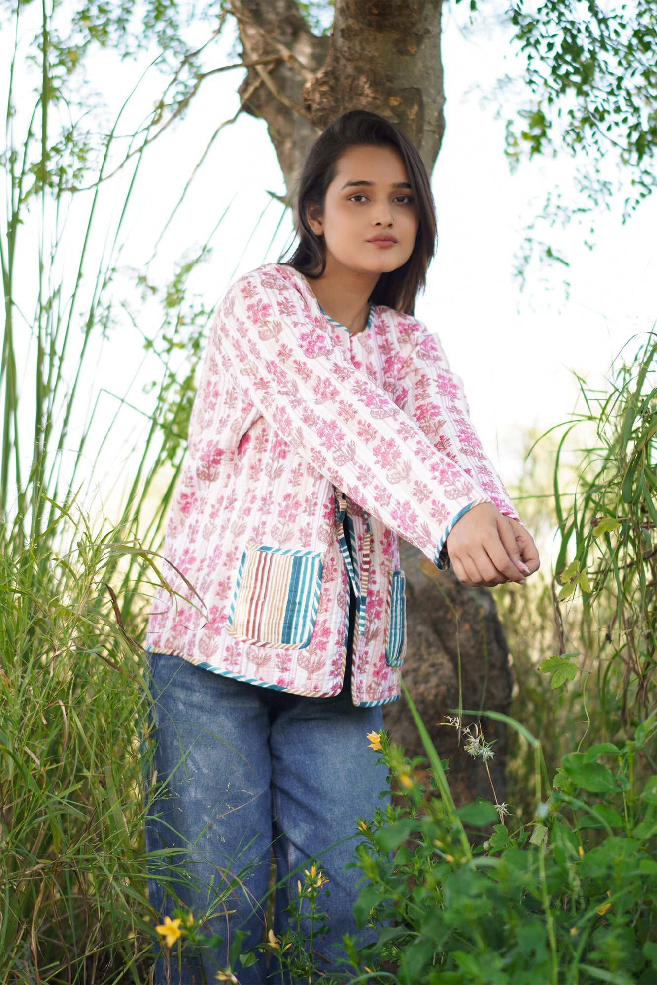 Warm Blush Reversible Jacket